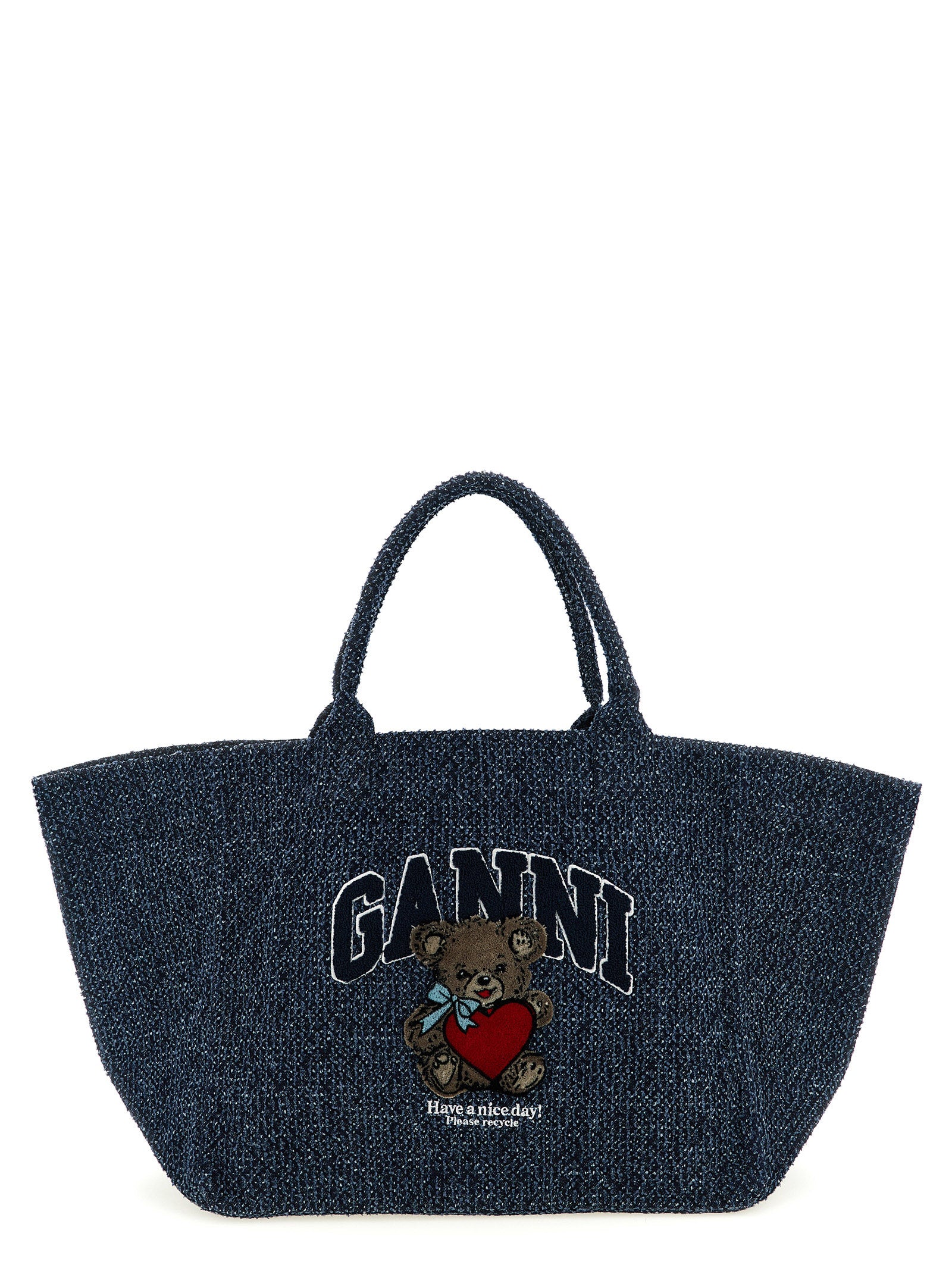 Ganni Women 'Xxl Bear' Shopping Bag GANNI