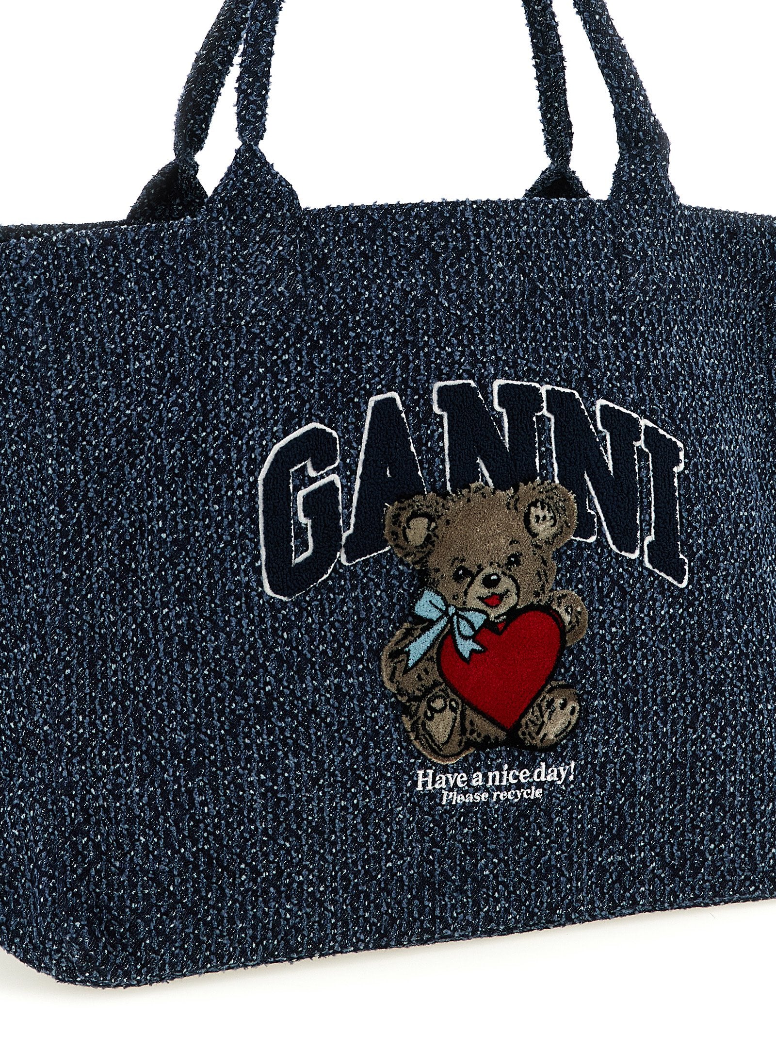 Ganni Women 'Xxl Bear' Shopping Bag GANNI