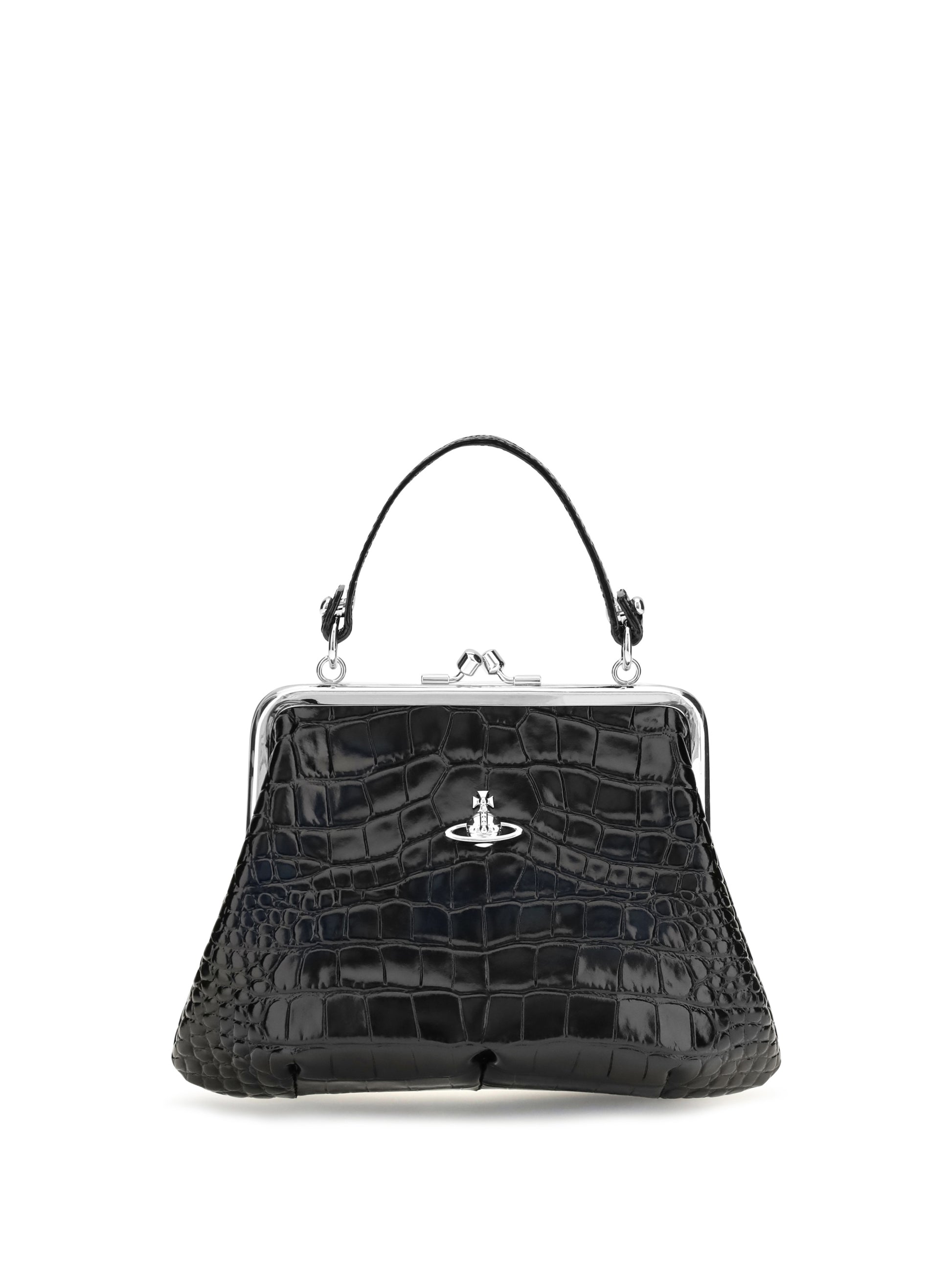 Vivienne Westwood Women Granny Frame Crocodile Effect Handbag VIVIENNE WESTWOOD