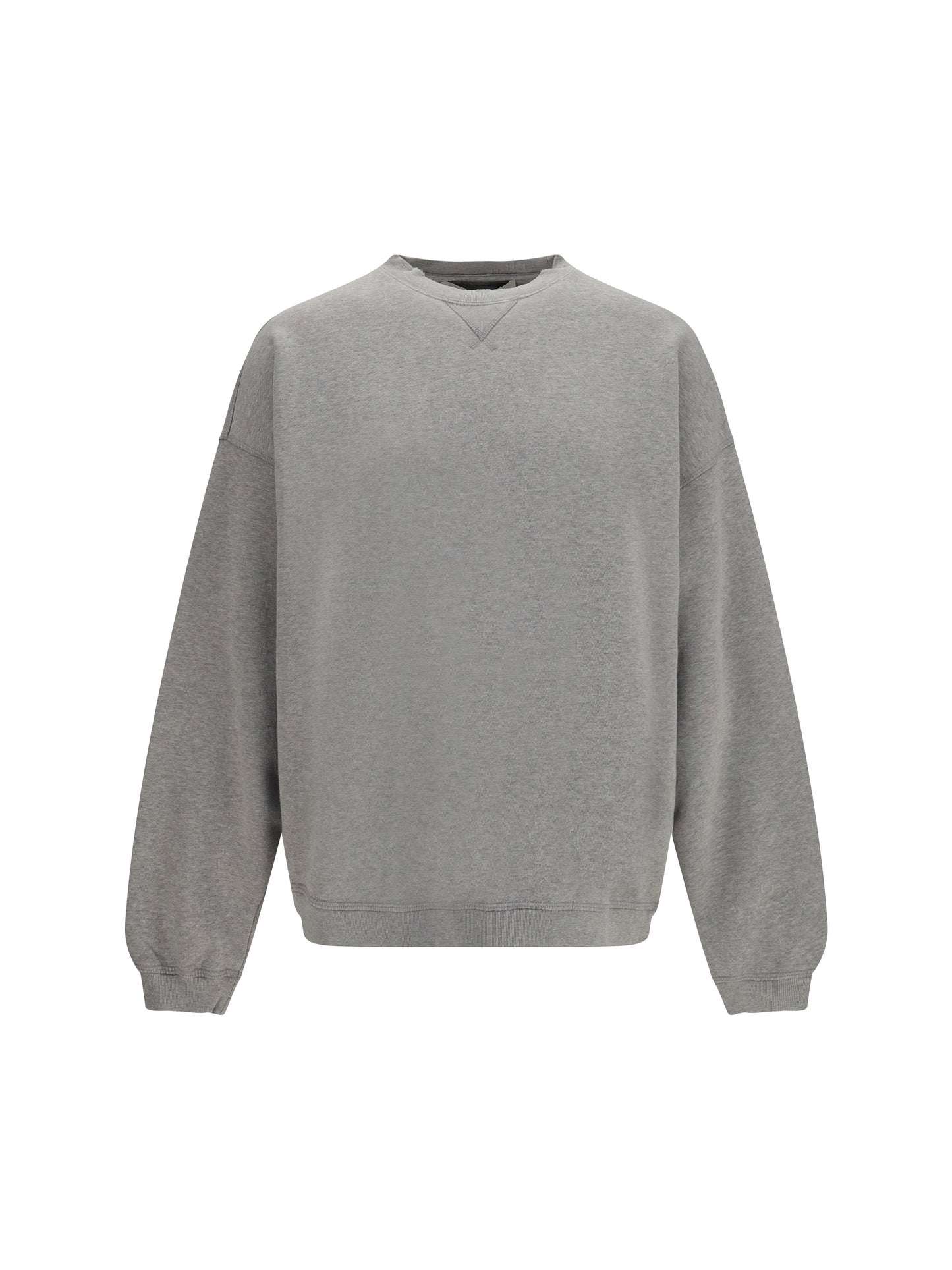 Golden Goose Men Oversized Crewneck Sweater With Lettering On The Back GOLDEN GOOSE