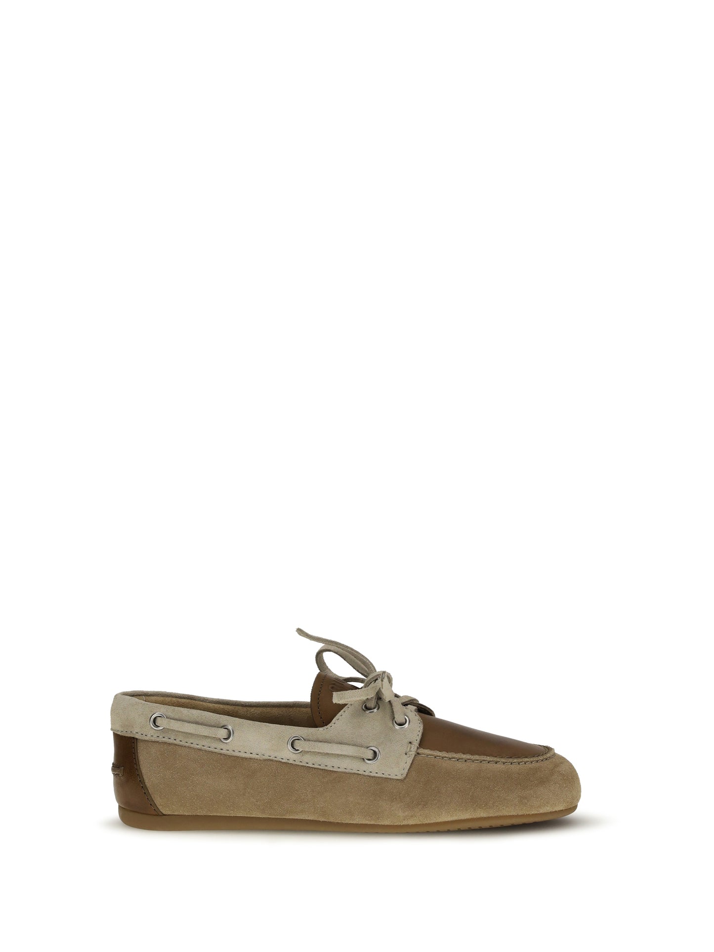 Miu Miu Women Leather And Suede Loafers MIU MIU