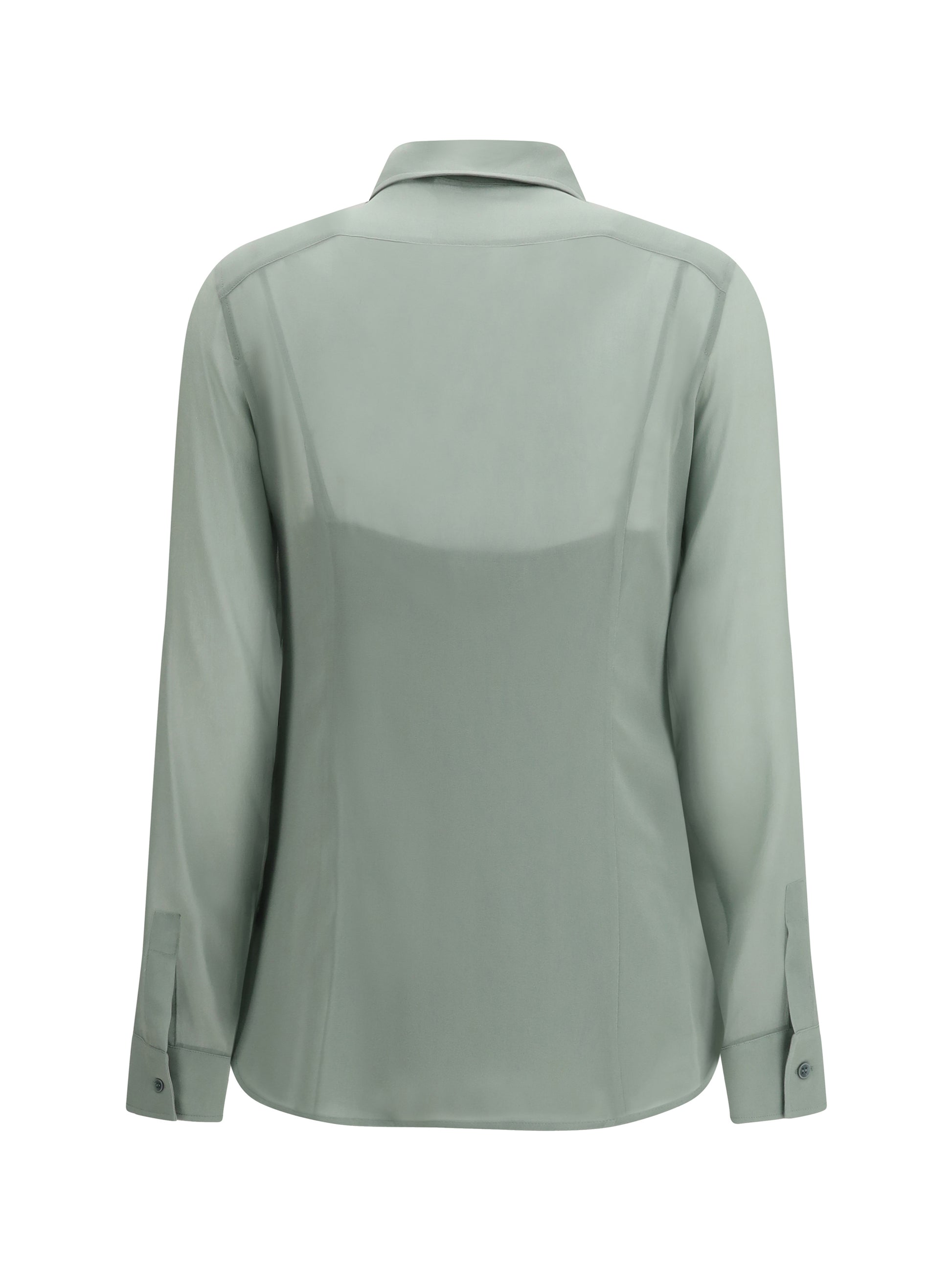 Max Mara Women Long-Sleeve Silk Shirt MAX MARA