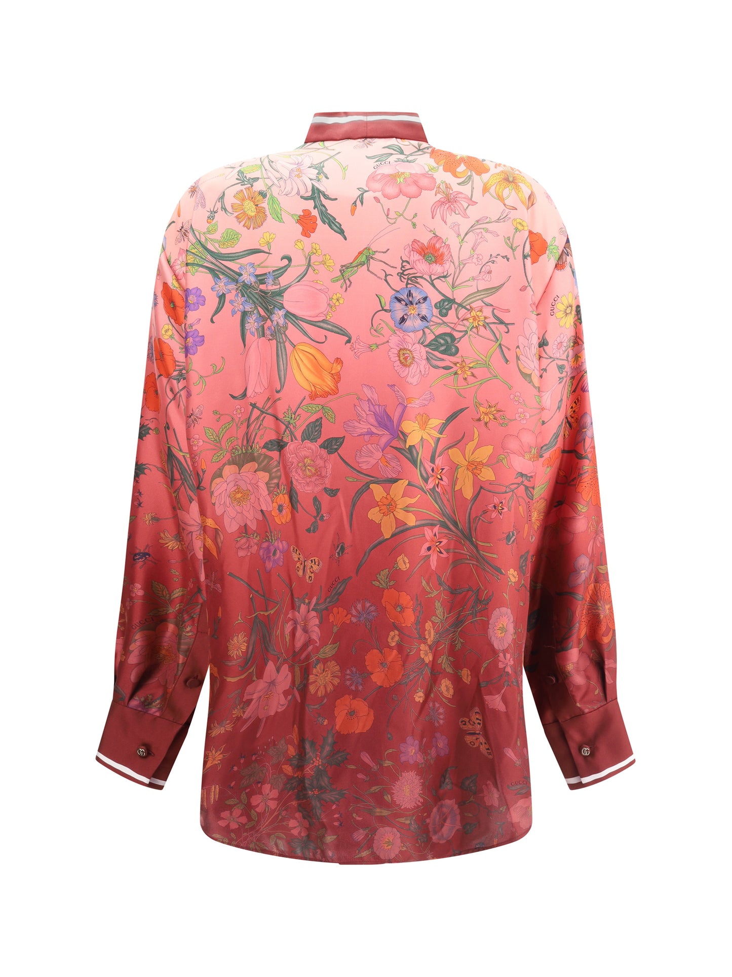 Gucci Women Silk Floral Shirt GUCCI