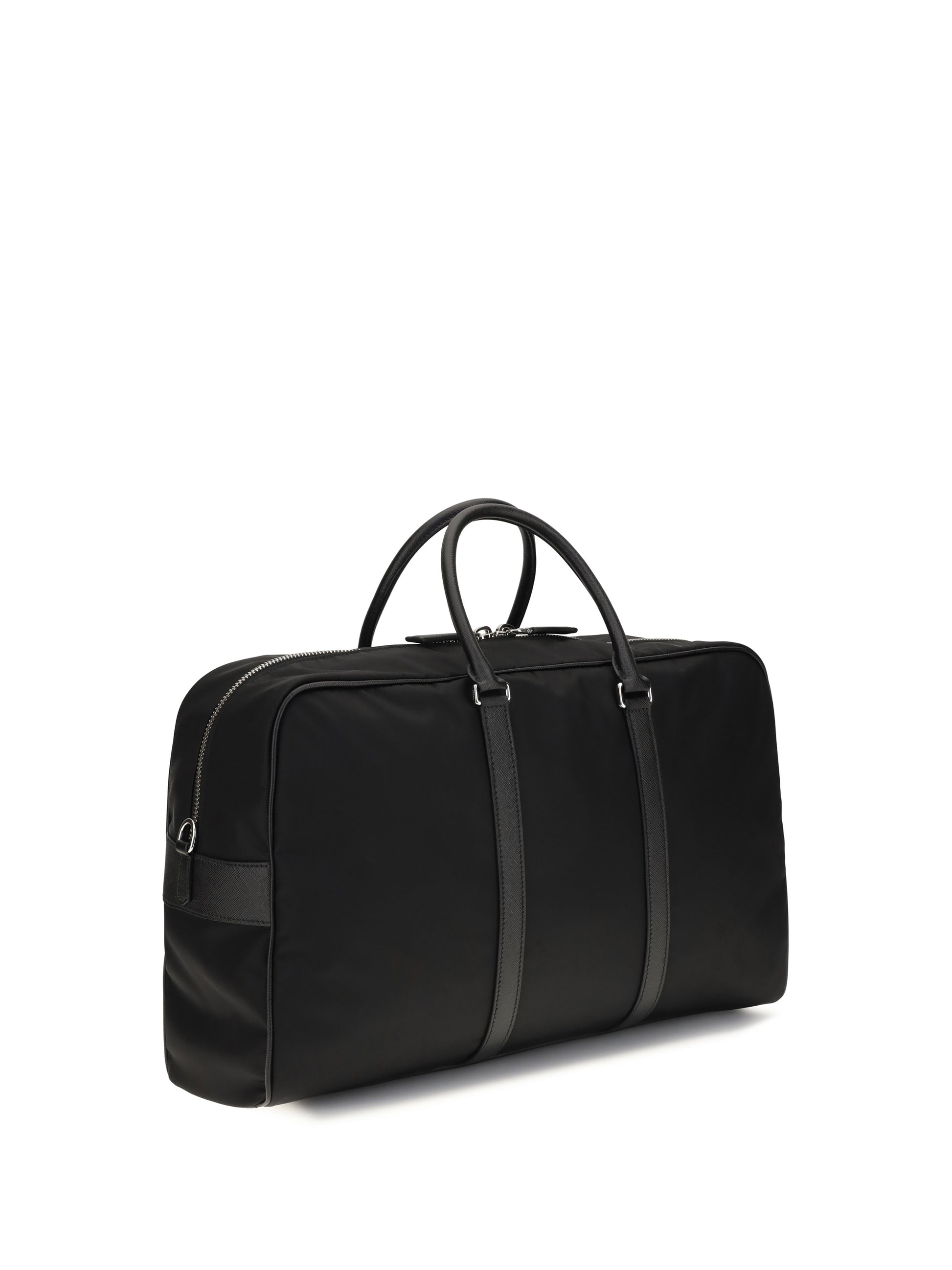 Prada Men Travel Bag In Re-Nylon And Saffiano PRADA