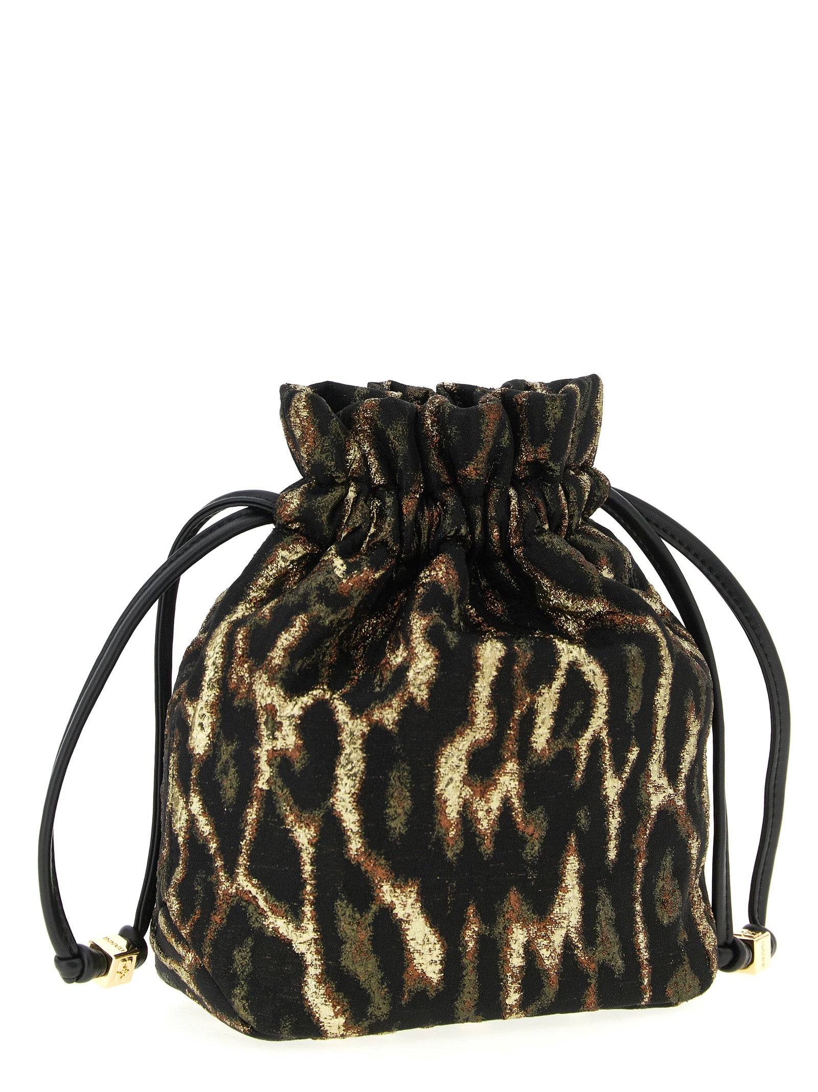 Ganni Women 'Metallic Bou Bucket' Pouch GANNI