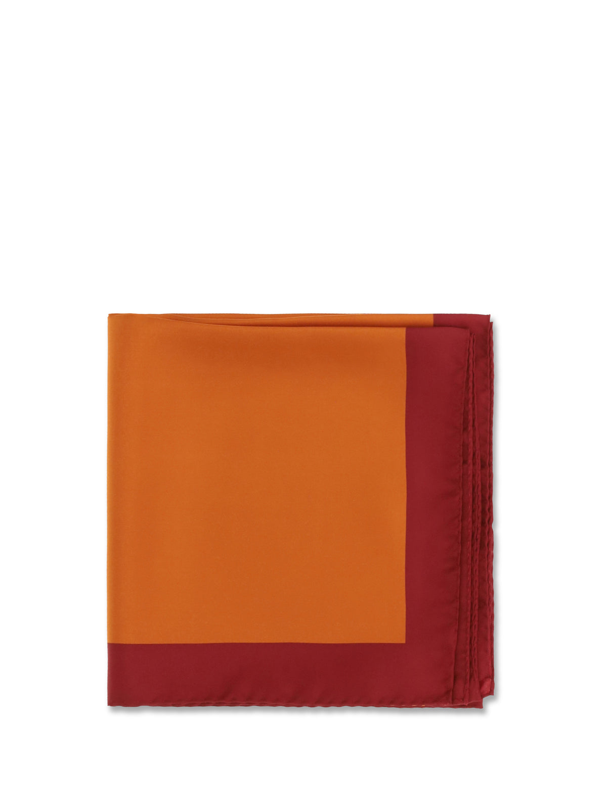 Saint Laurent Women Cassandre Square Silk Twill Scarf SAINT LAURENT