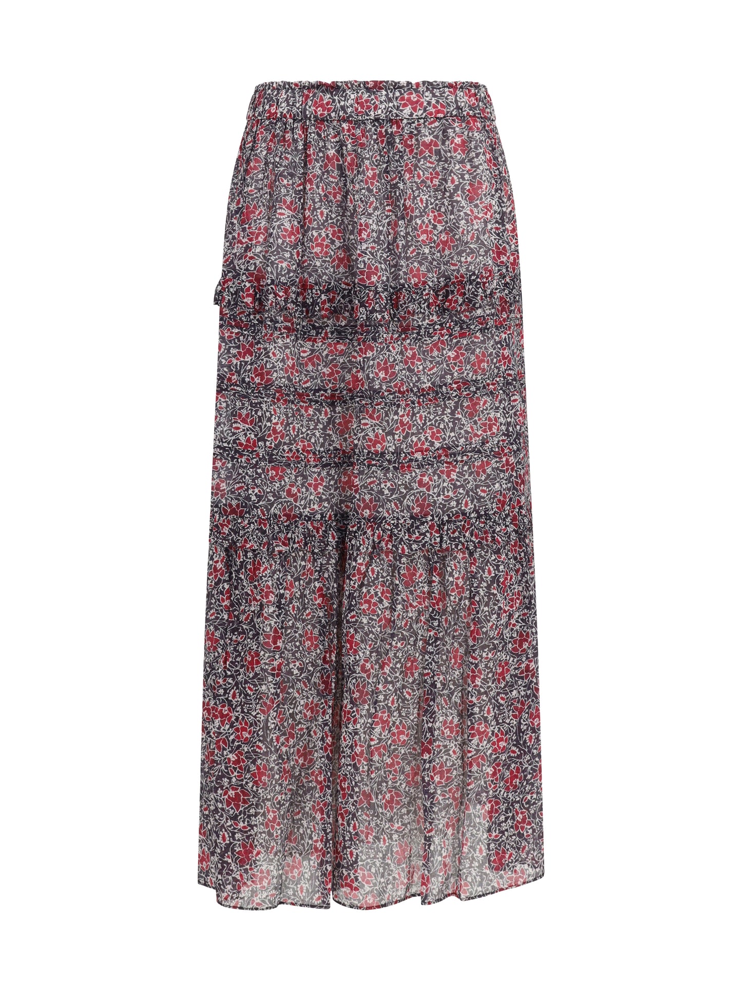 Marant Etoile Women Volomia Long Ruffled Skirt ISABEL MARANT ETOILE
