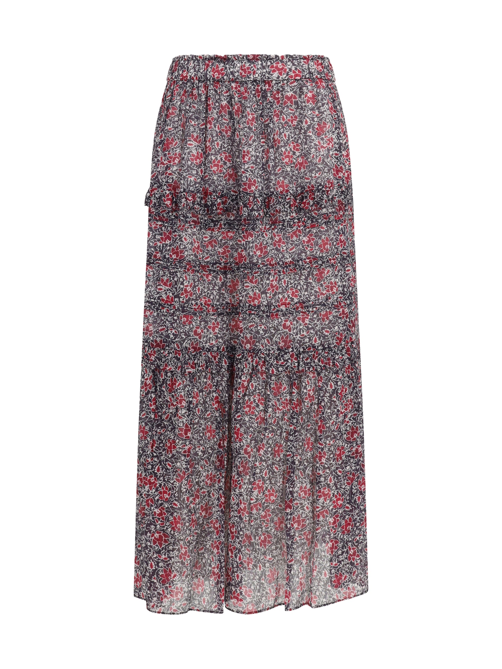Marant Etoile Women Volomia Long Ruffled Skirt ISABEL MARANT ETOILE