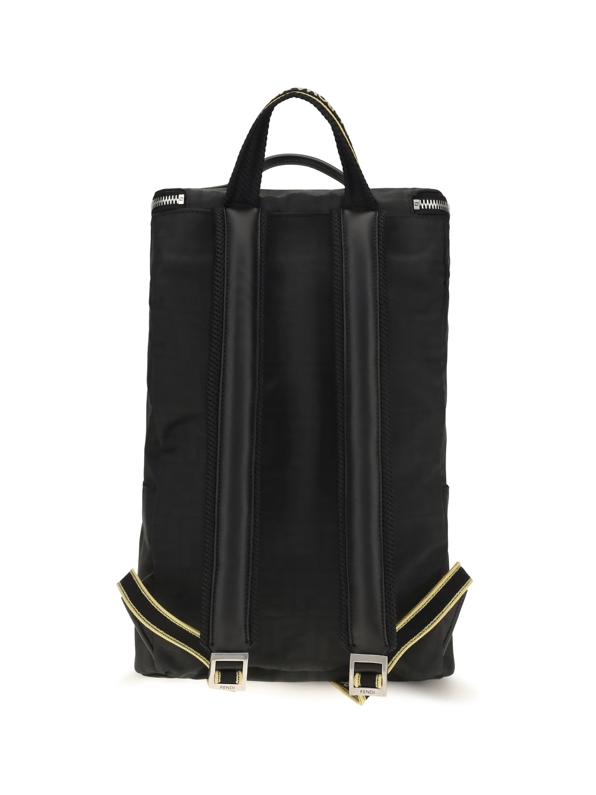 Fendi Men Tourist Ff Logo Jacquard Backpack FENDI
