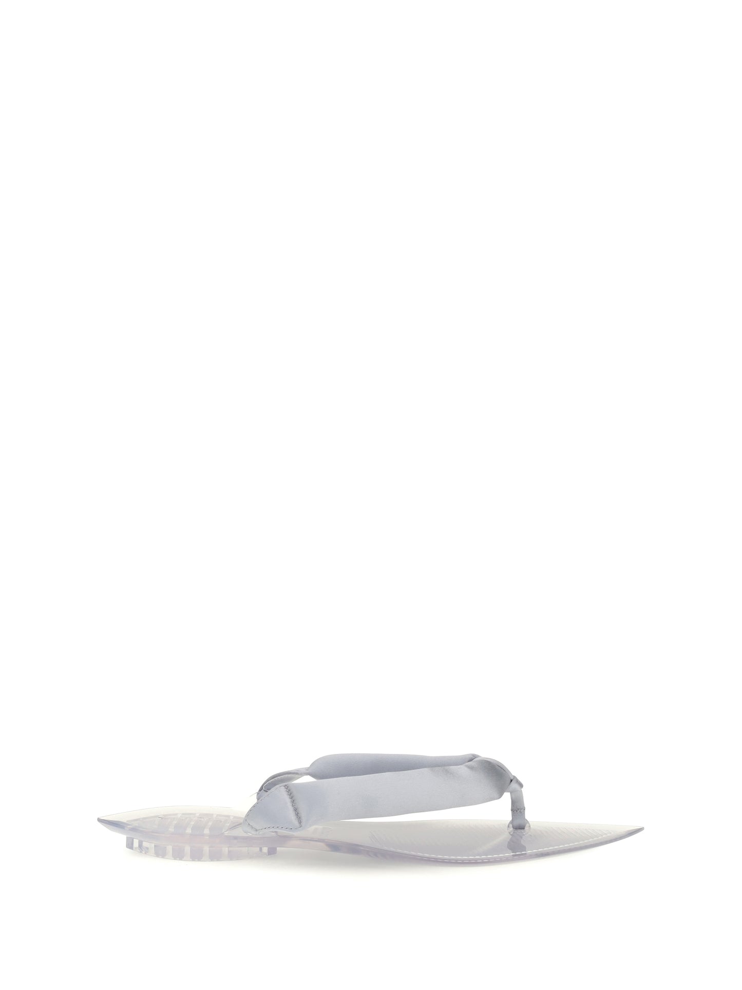 Alaïa Women Satin Flip-Flop Sandals ALAIA