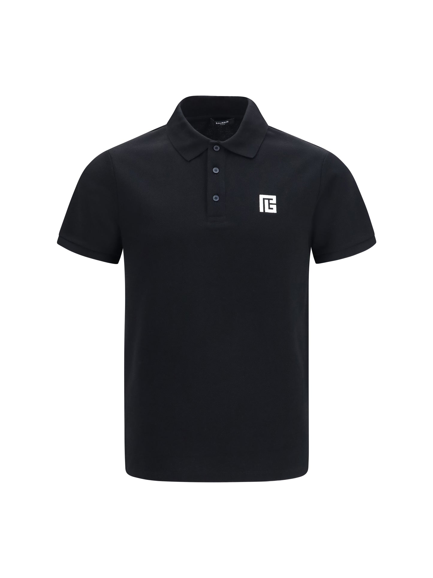 Balmain Men Pb Embroidered Logo Polo BALMAIN