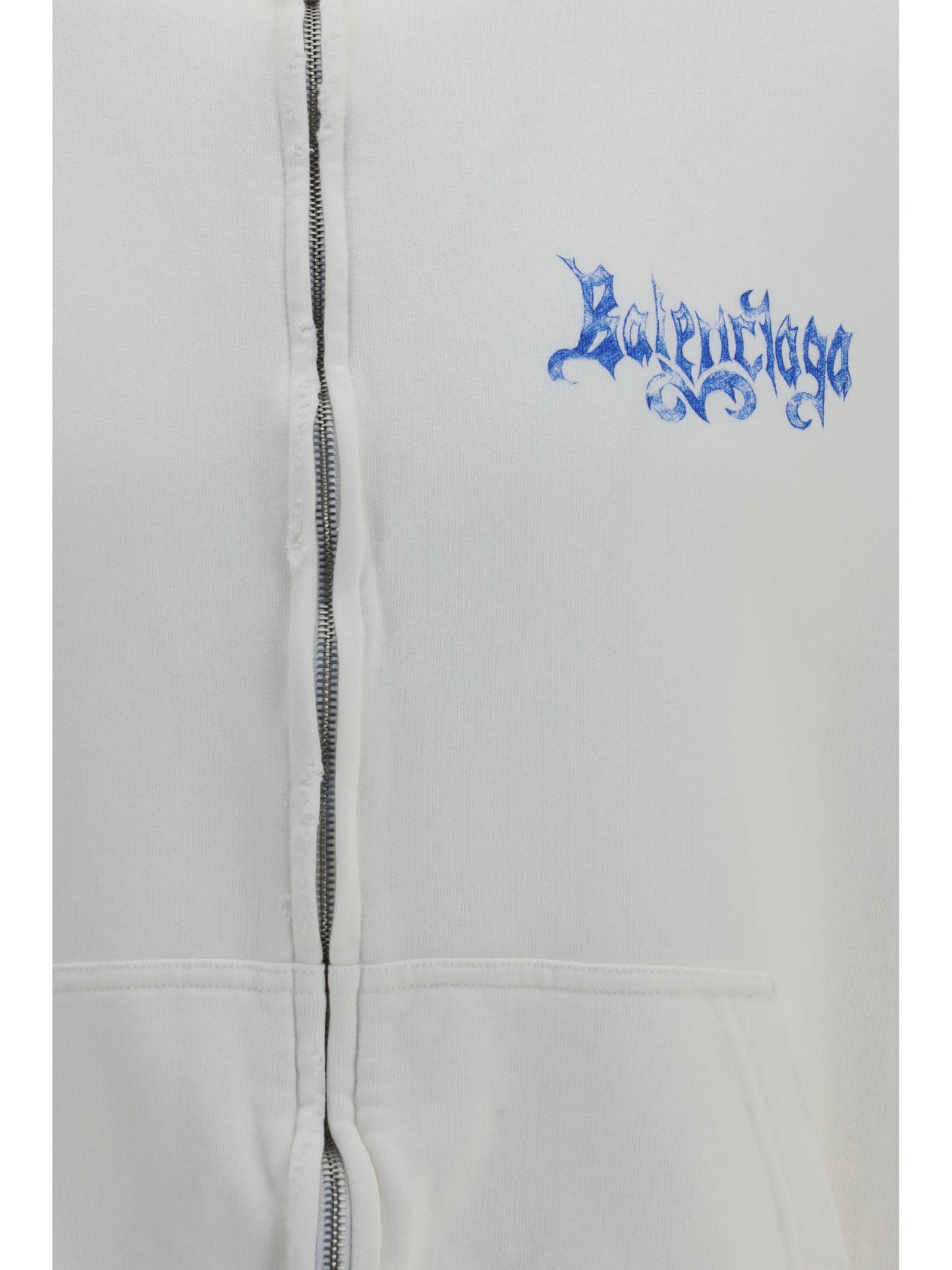 Balenciaga Men Sketchy Zip Hoodie BALENCIAGA
