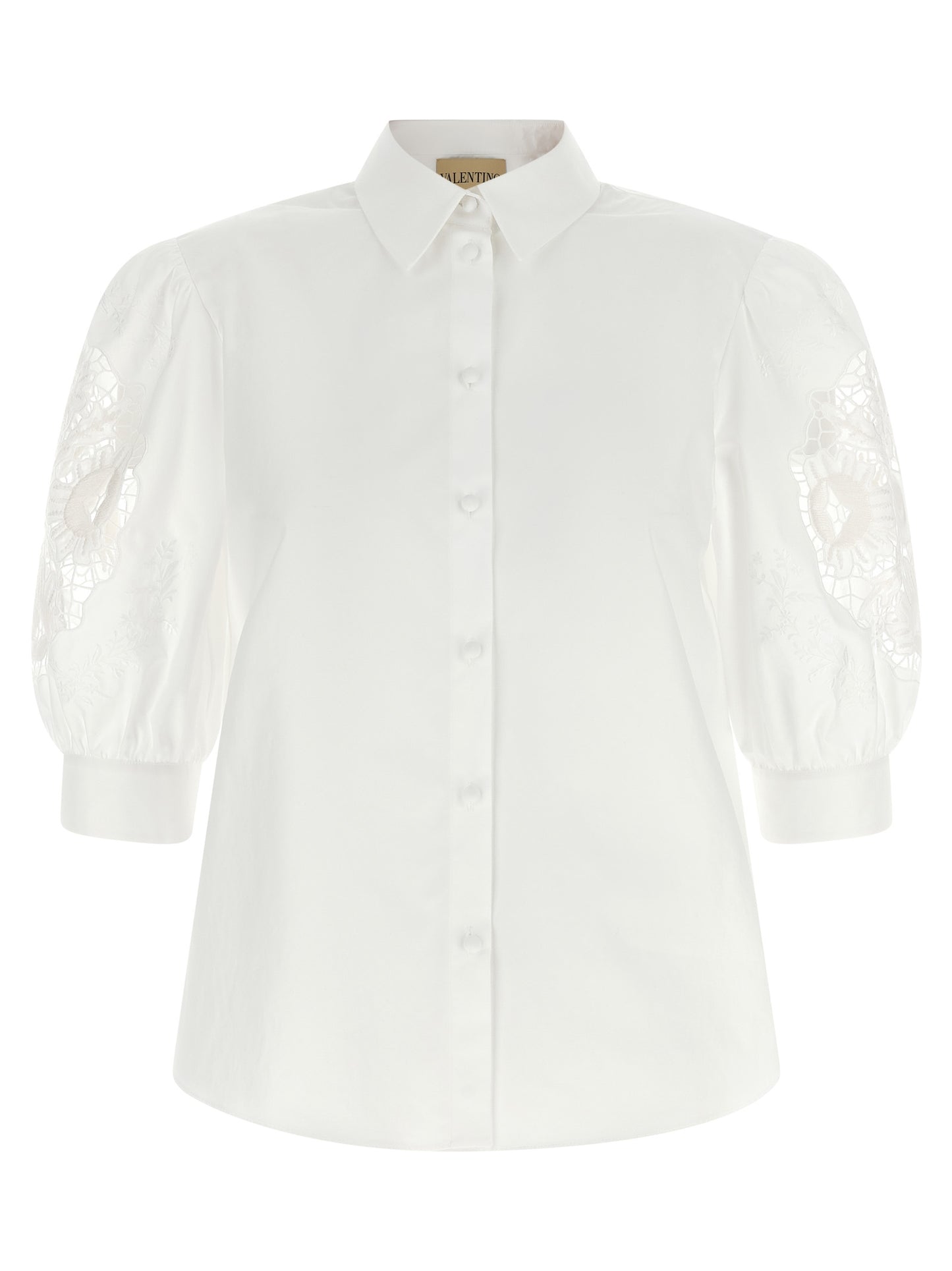 Valentino Garavani Women Valentino Garavani Macramé Insert Shirt VALENTINO GARAVANI