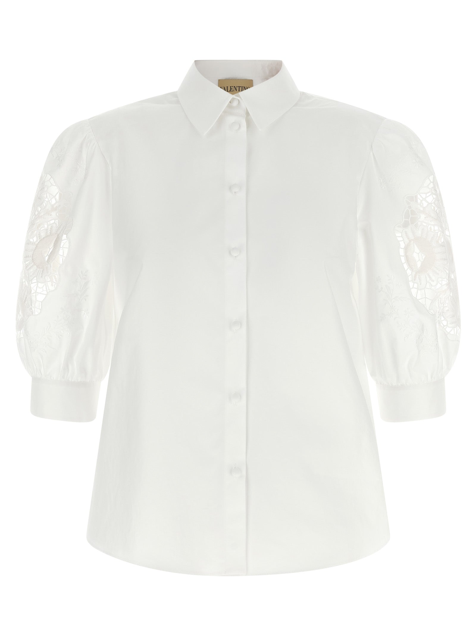 Valentino Garavani Women Valentino Garavani Macramé Insert Shirt VALENTINO GARAVANI
