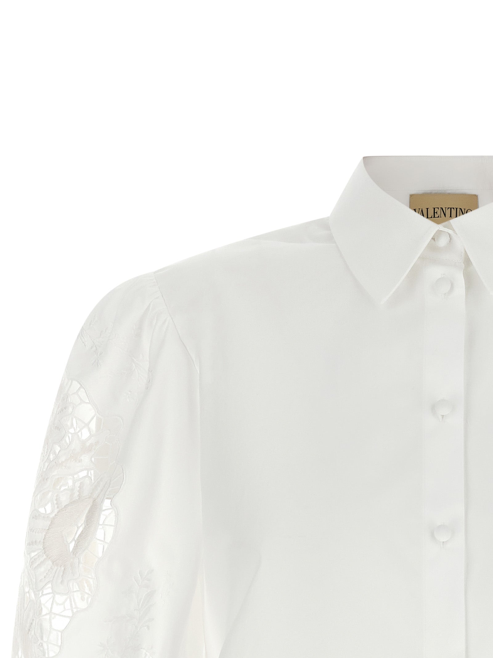Valentino Garavani Women Valentino Garavani Macramé Insert Shirt VALENTINO GARAVANI