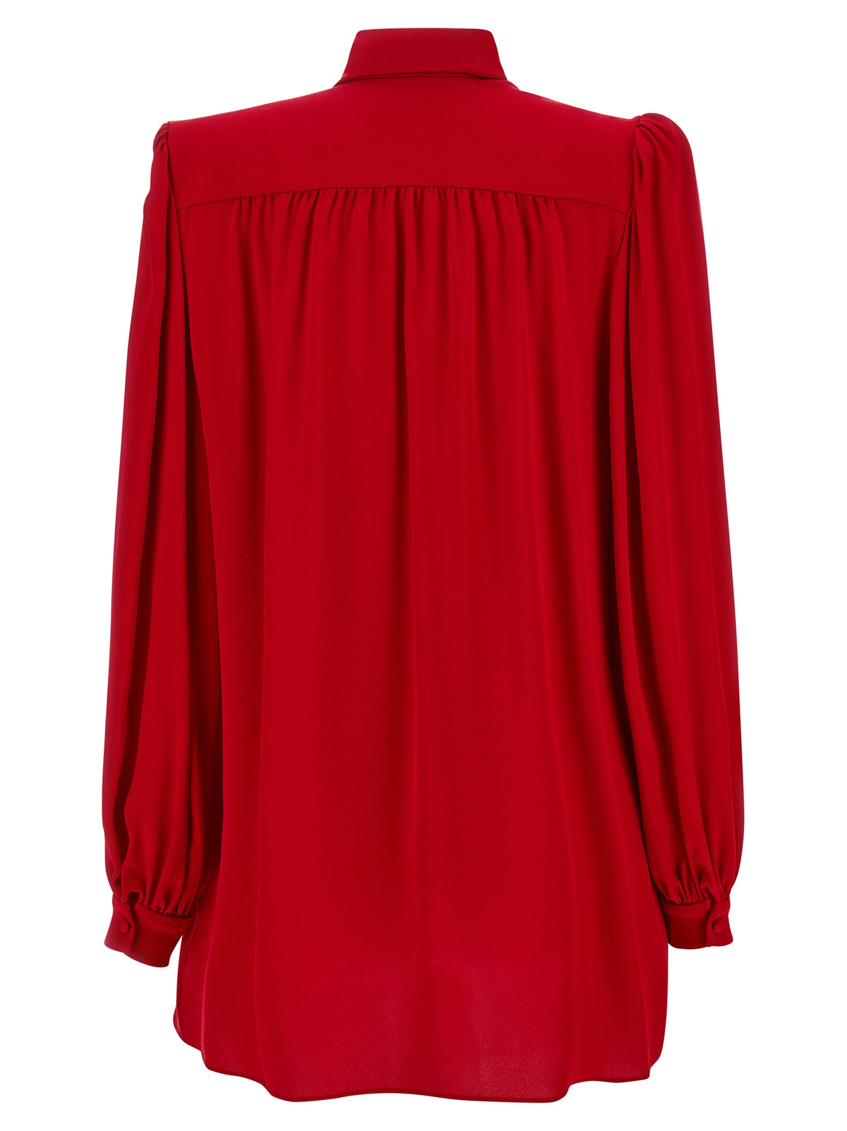 Valentino Garavani Women Valentino Garavani Silk Shirt With Bow VALENTINO GARAVANI
