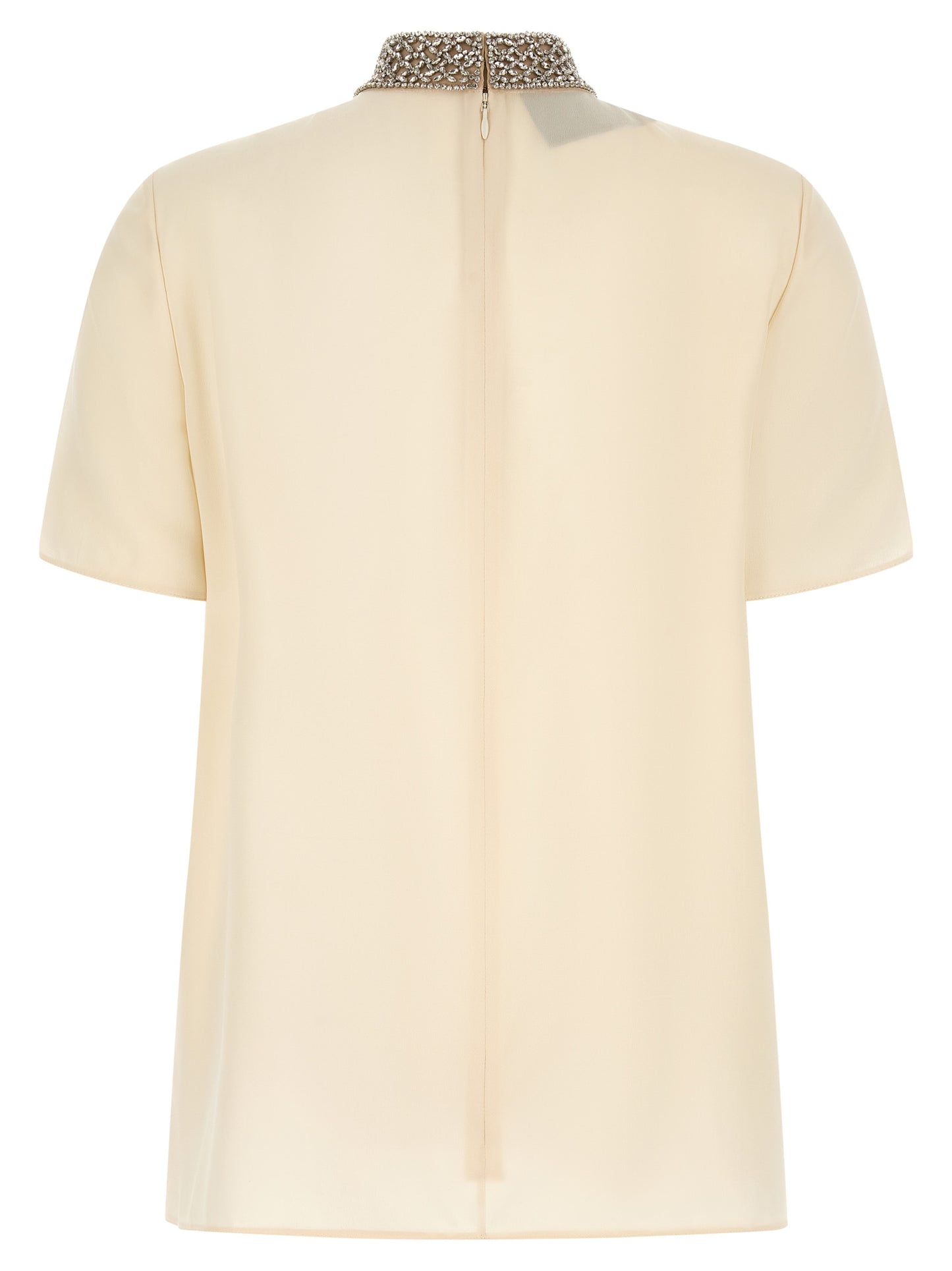 Valentino Garavani Women Valentino Garavani Jewel Collar Top VALENTINO GARAVANI