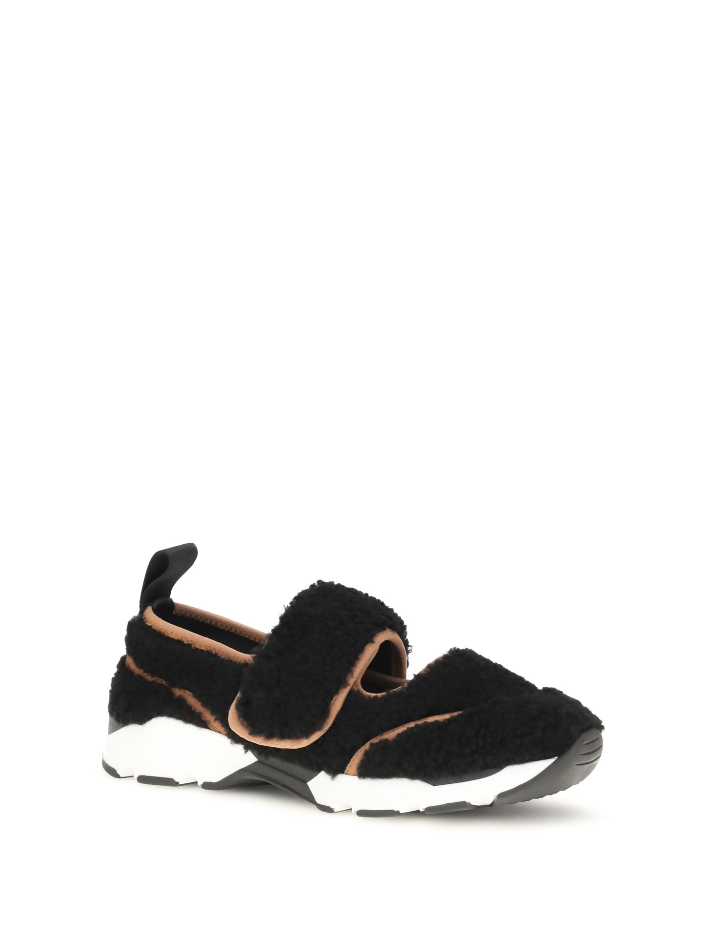 Marni Women Mary Jane Shearling Sneakers MARNI