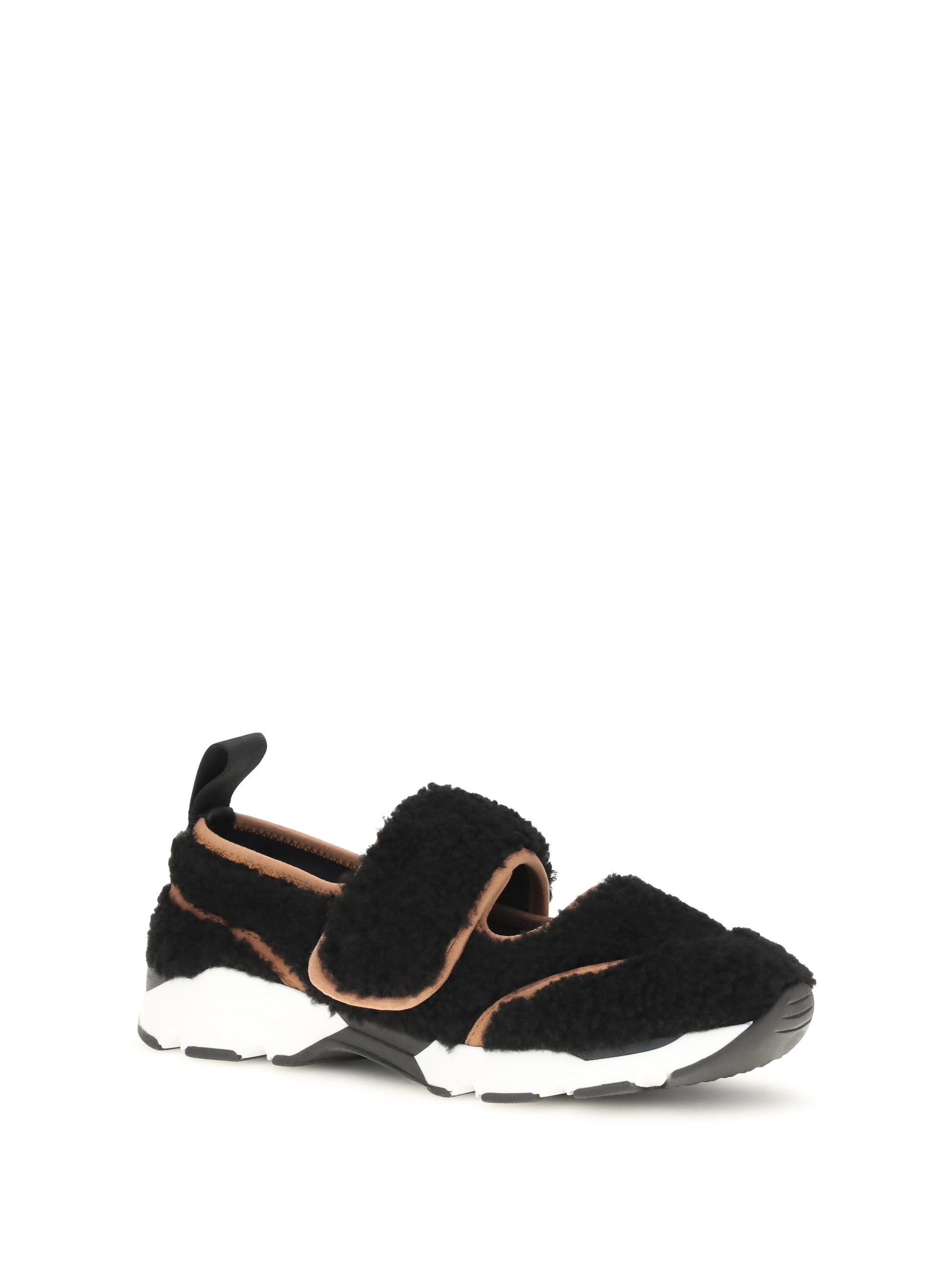 Marni Women Mary Jane Shearling Sneakers MARNI
