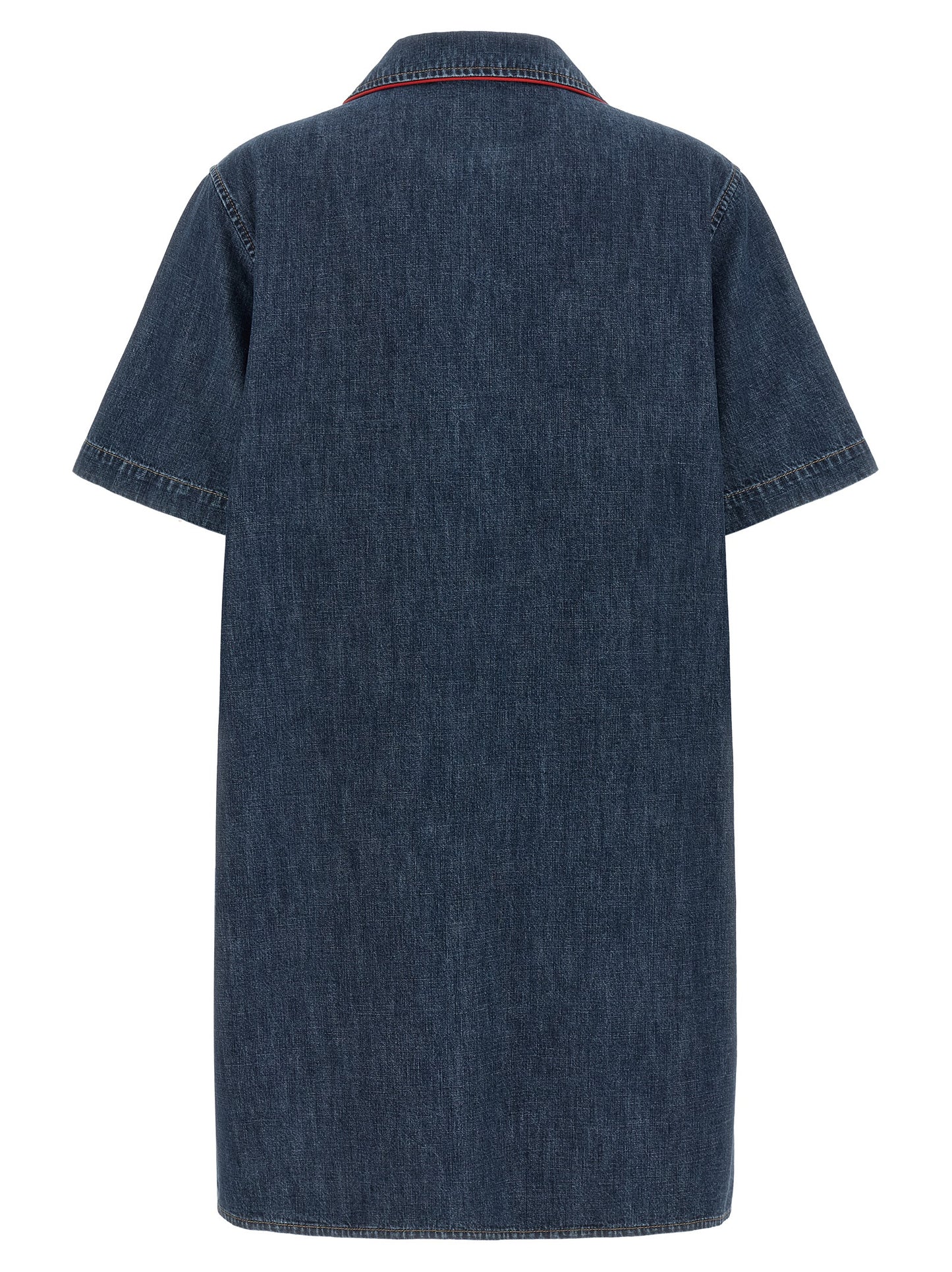 Valentino Garavani Women Valentino Garavani Chambray 'Vlogo' Denim Dress VALENTINO GARAVANI