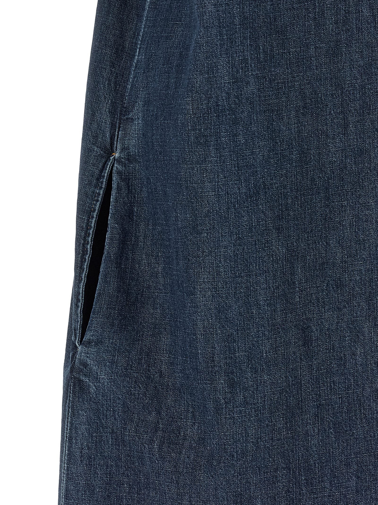 Valentino Garavani Women Valentino Garavani Chambray 'Vlogo' Denim Dress VALENTINO GARAVANI