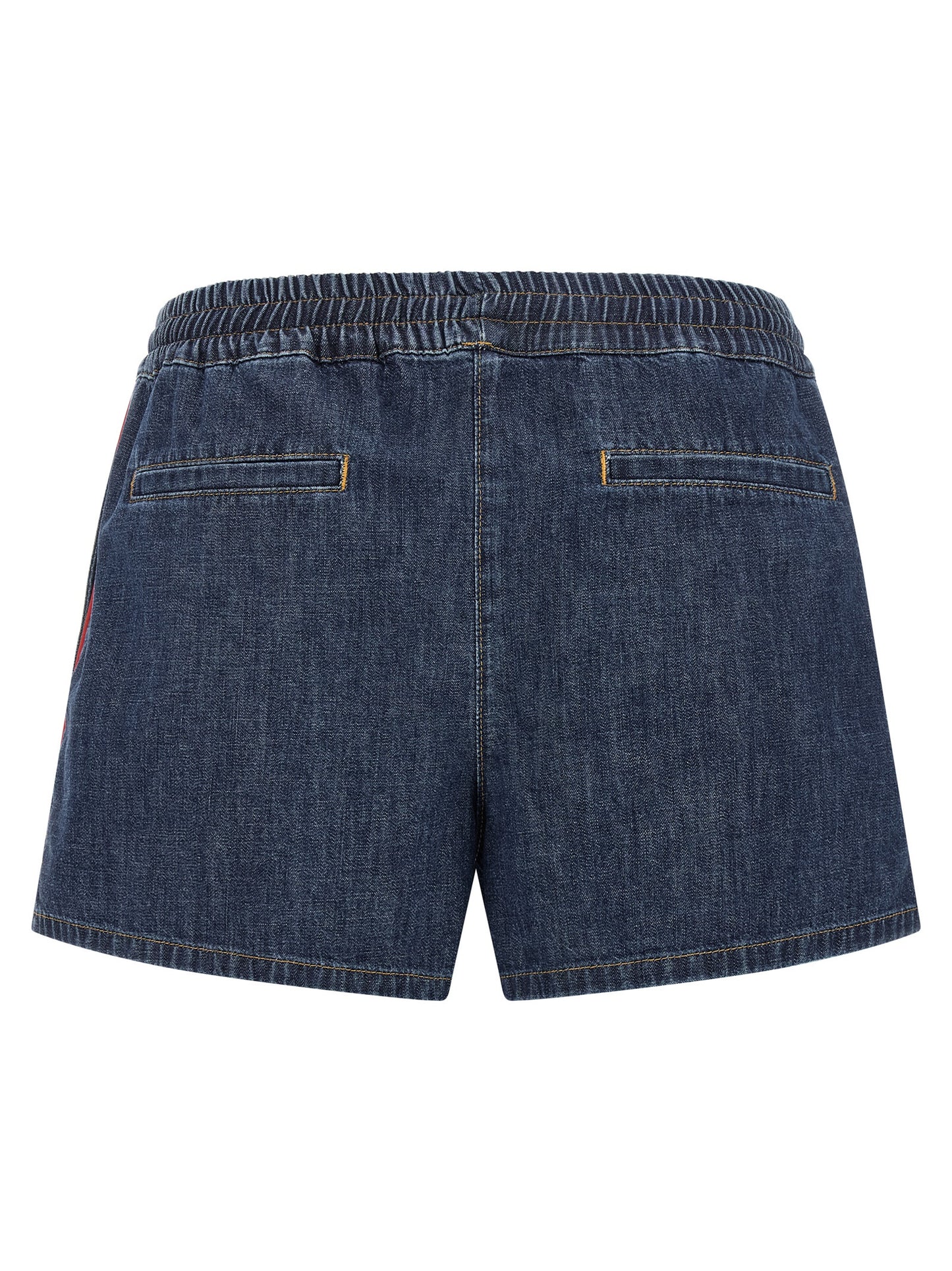 Valentino Garavani Women Valentino Garavani Chambray Denim Shorts VALENTINO GARAVANI