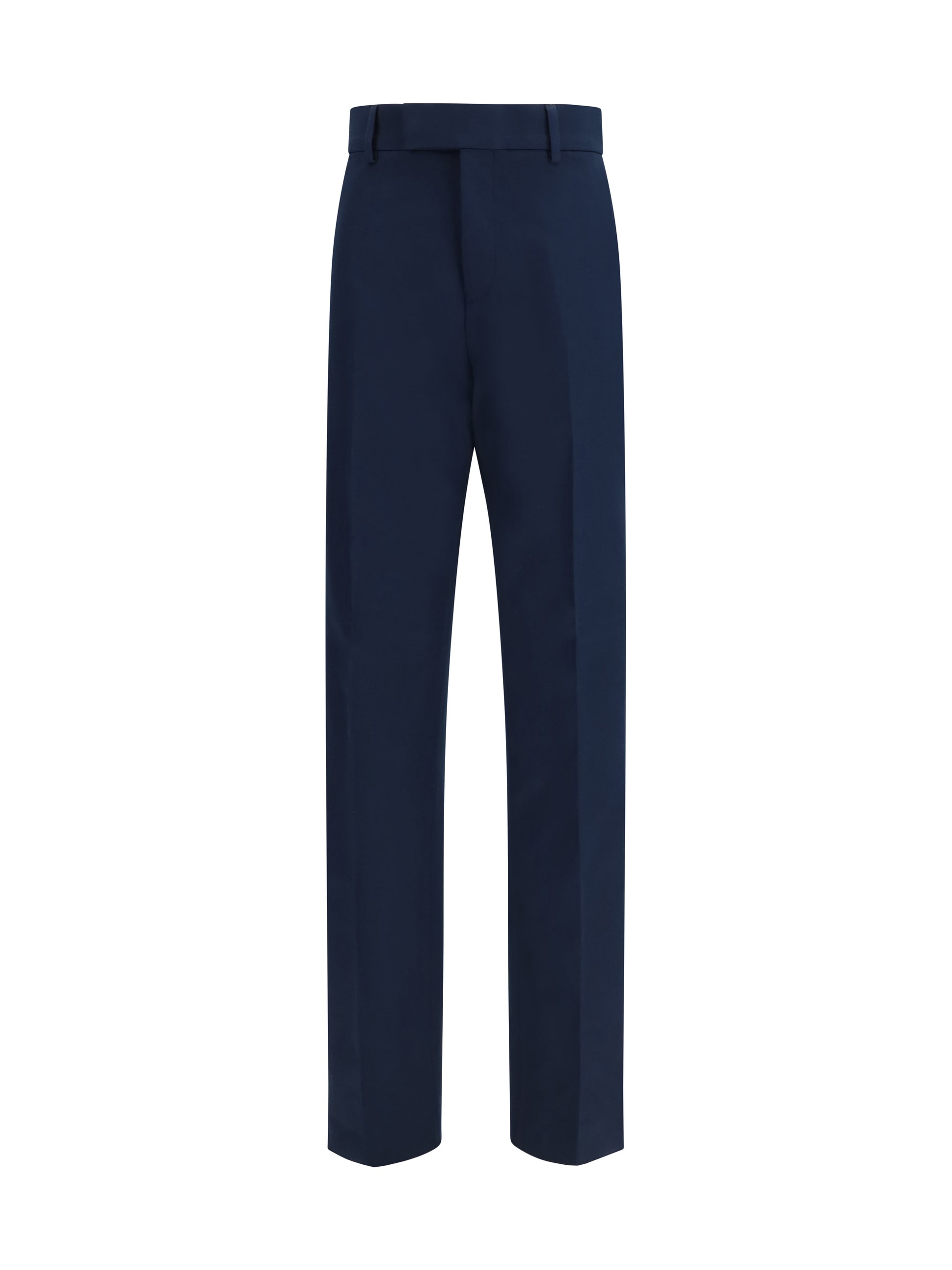 Ferragamo Men Cotton And Cashmere Chinos Pants FERRAGAMO