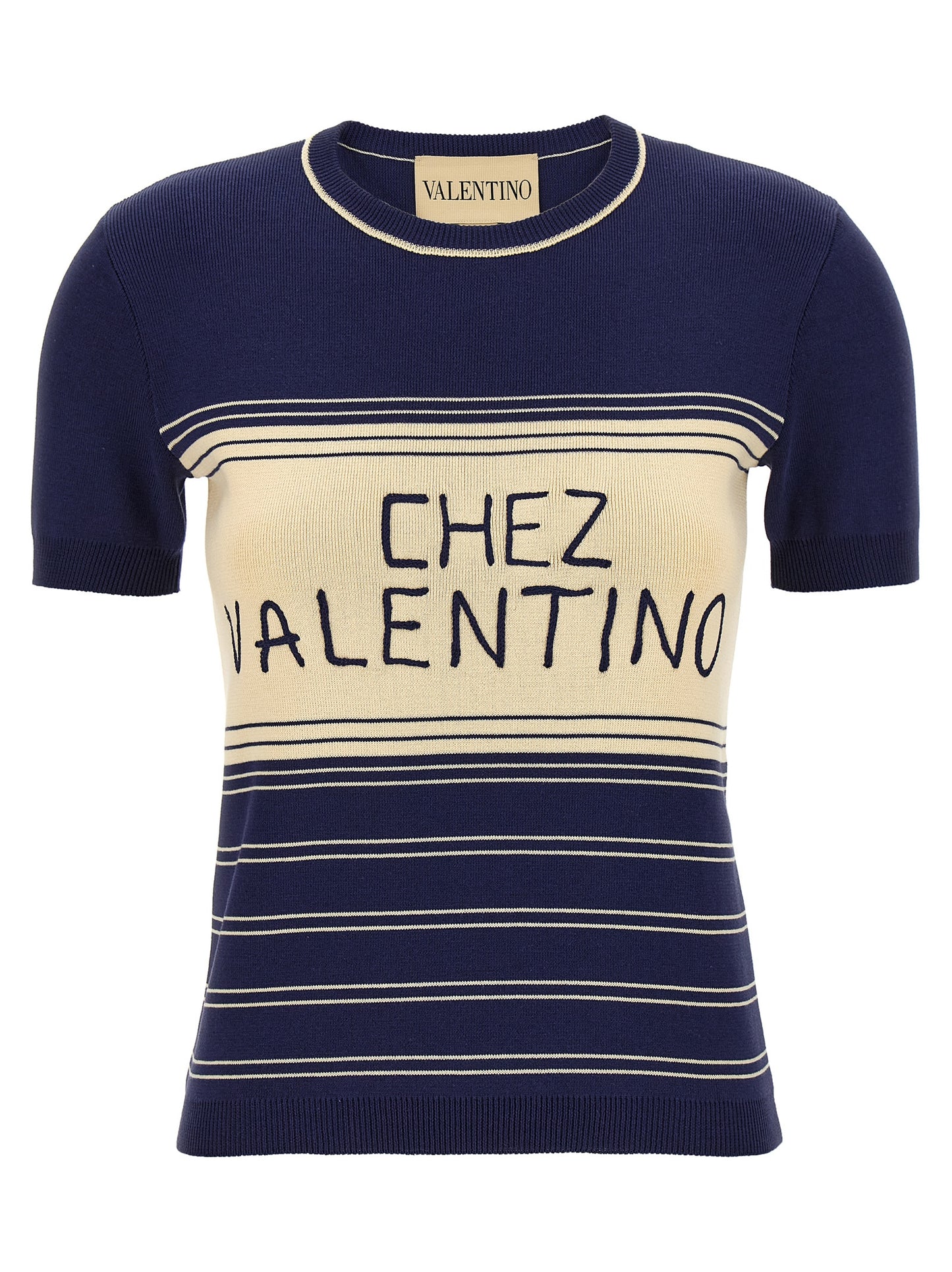 Valentino Garavani Women Valentino Garavani 'Chez Valentino' T-Shirt VALENTINO GARAVANI