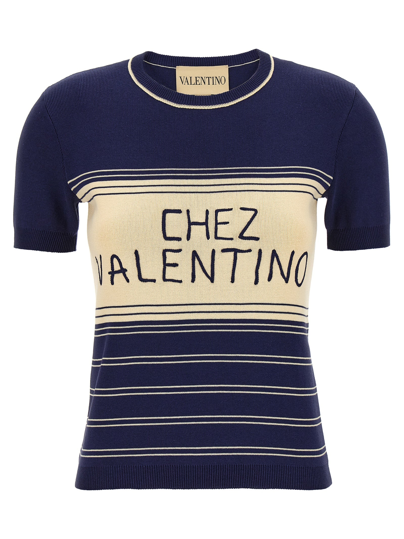 Valentino Garavani Women Valentino Garavani 'Chez Valentino' T-Shirt VALENTINO GARAVANI