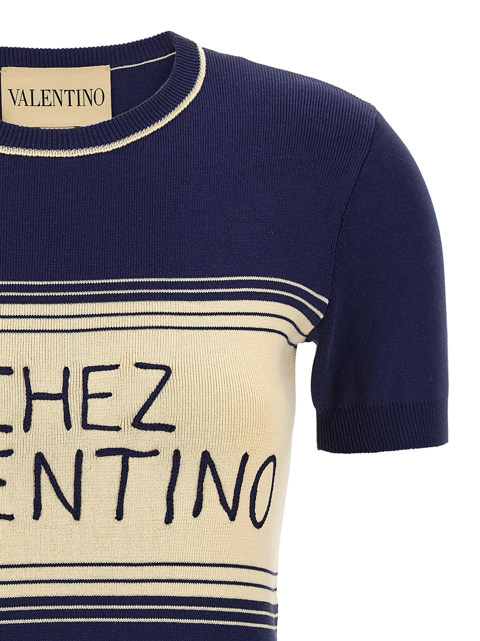 Valentino Garavani Women Valentino Garavani 'Chez Valentino' T-Shirt VALENTINO GARAVANI