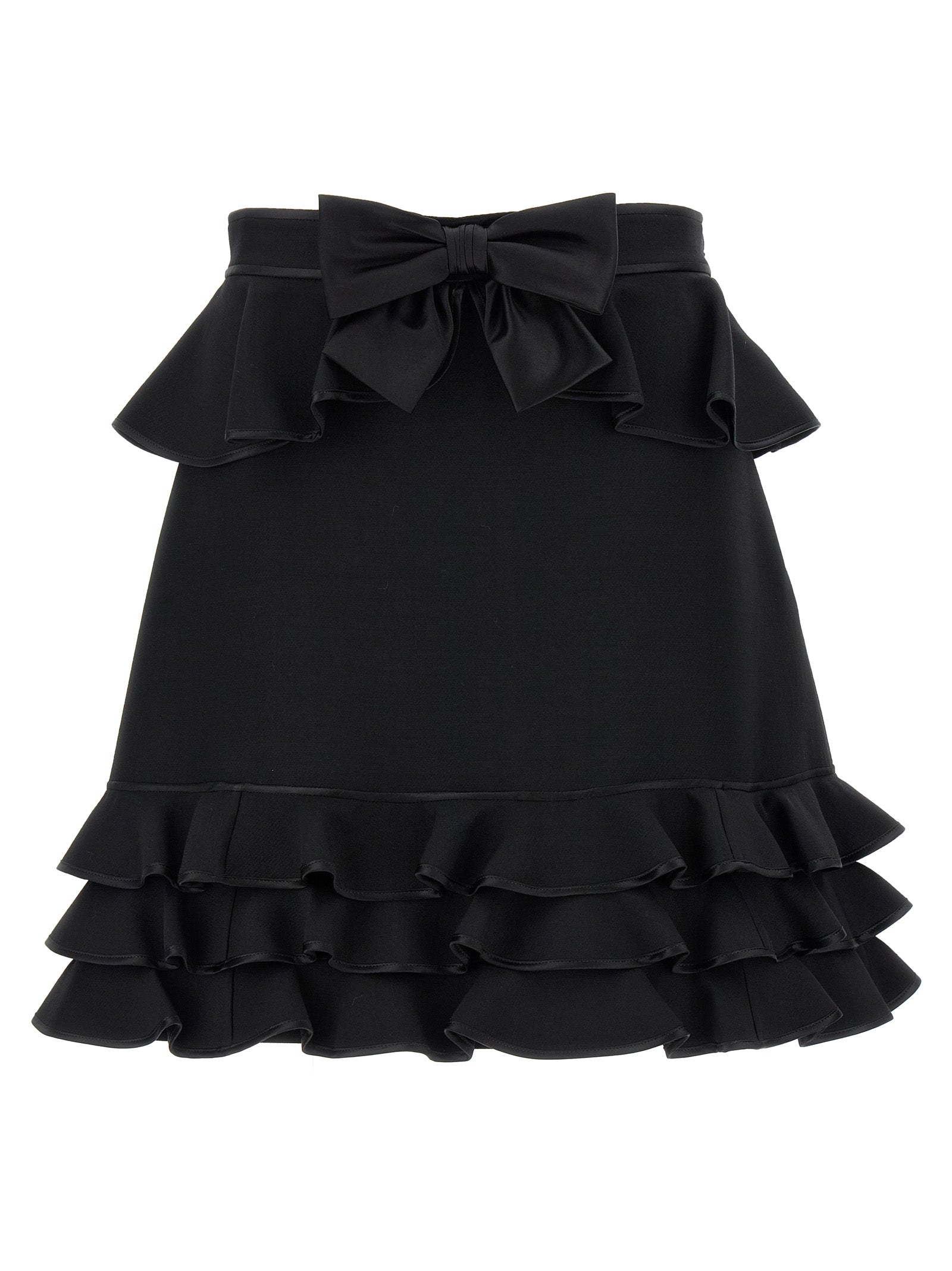 Valentino Garavani Women Valentino Garavani Crepe Couture Skirt VALENTINO GARAVANI