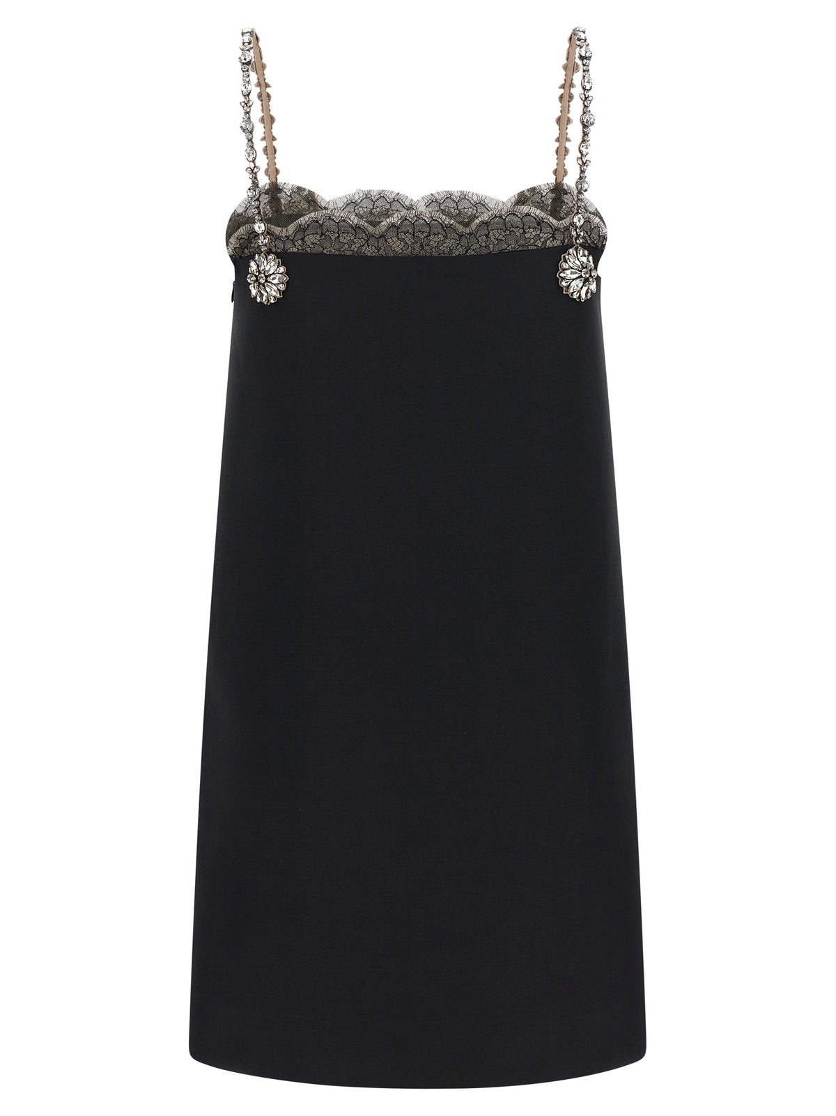 Valentino Garavani Women Valentino Garavani Crystal Embroidery Dress VALENTINO GARAVANI