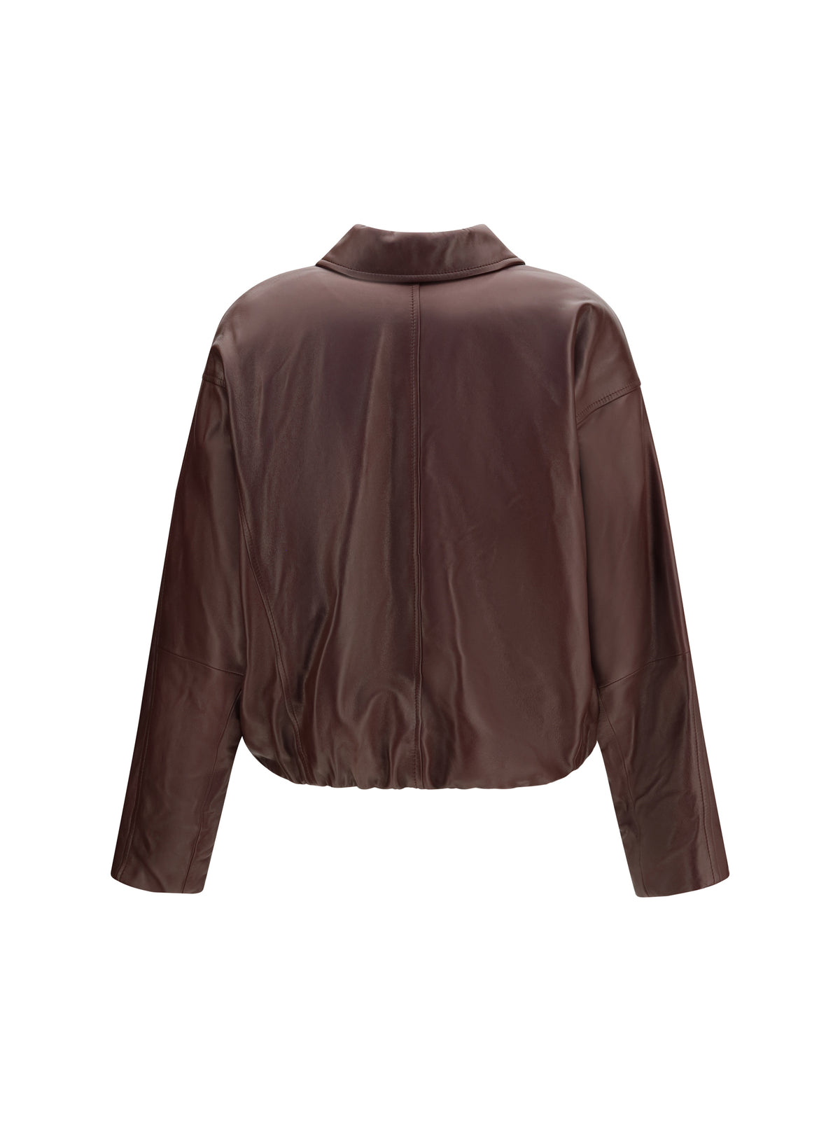 Brunello Cucinelli Women Nappa Jacket With Drawstring And Monili BRUNELLO CUCINELLI