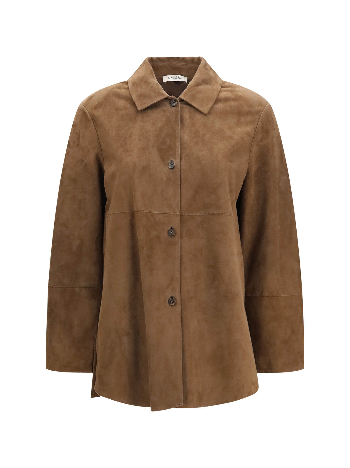 'S Maxmara Women Gocce Suede Jacket S MAX MARA
