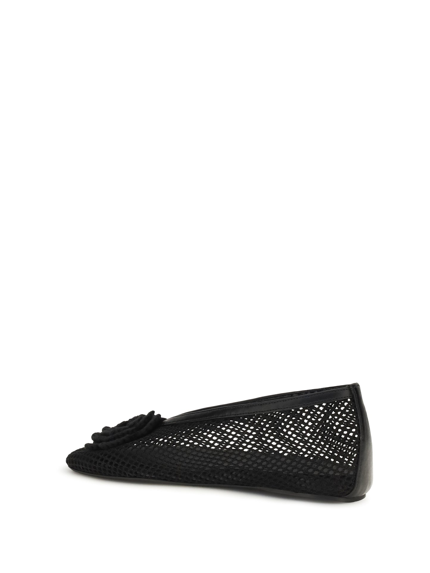 Ganni Women Jenny Mesh Ballerinas GANNI