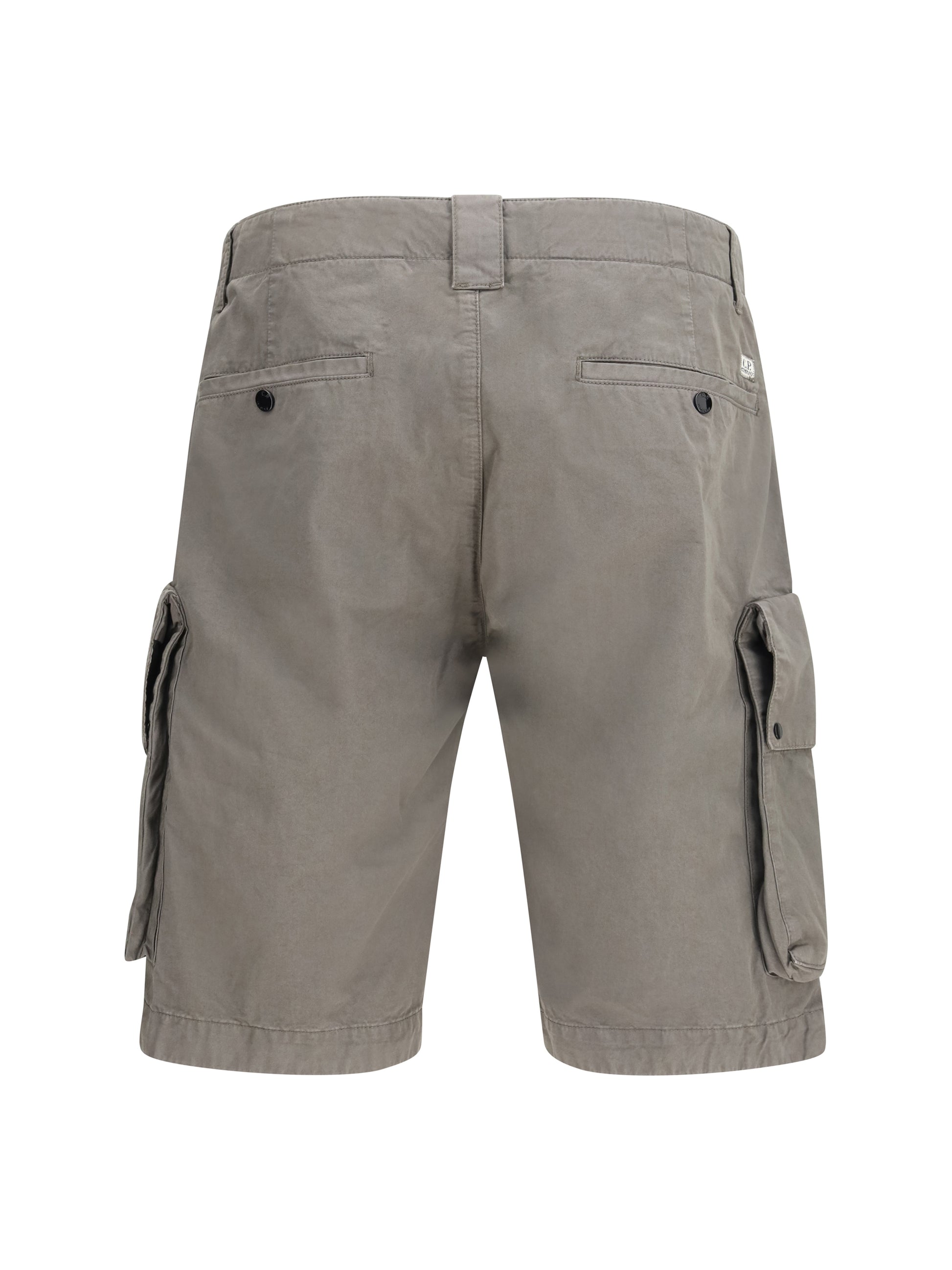 C.P. Company Men Cotton Gabardine Bermuda Shorts C.P. COMPANY
