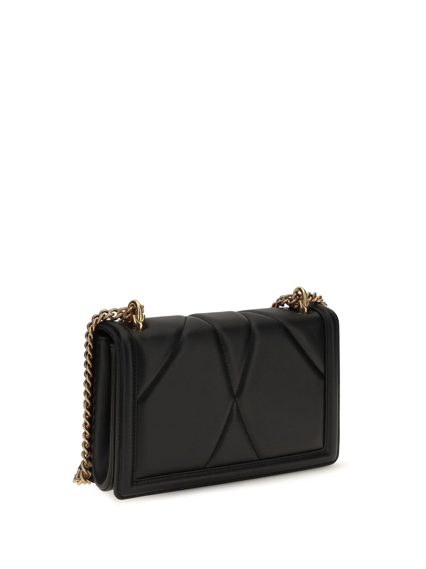 Dolce & Gabbana Women Medium Devotion Matelassé Nappa Shoulder Bag DOLCE & GABBANA