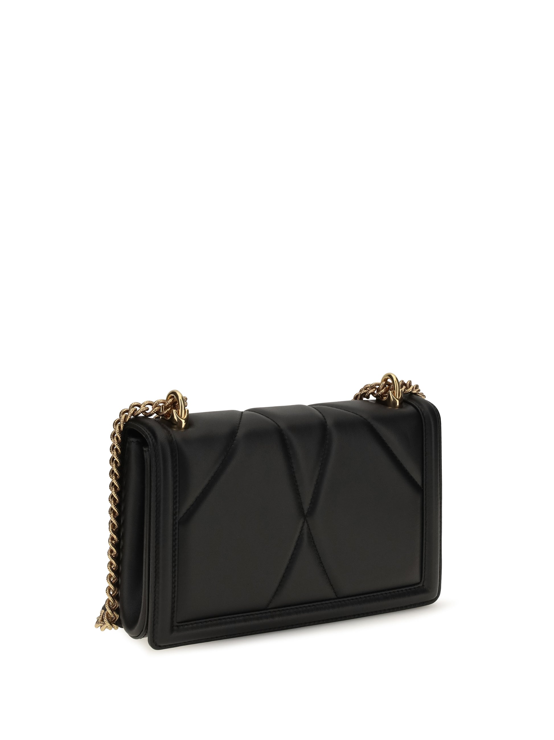 Dolce & Gabbana Women Medium Devotion Matelassé Nappa Shoulder Bag DOLCE & GABBANA