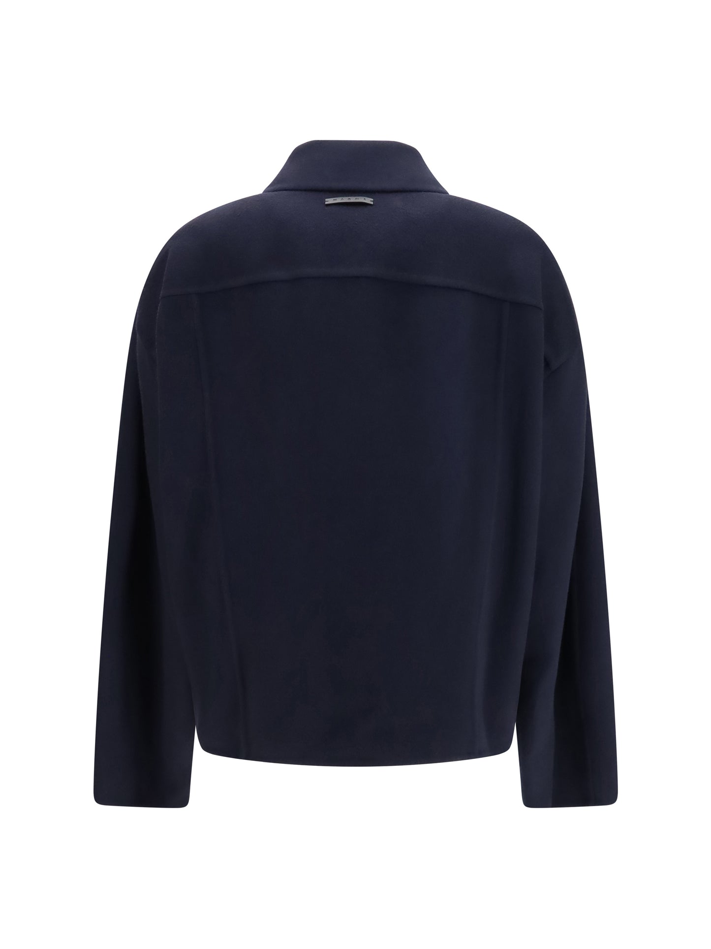 Marni Women Wool Jacket With Logo Embroidery MARNI