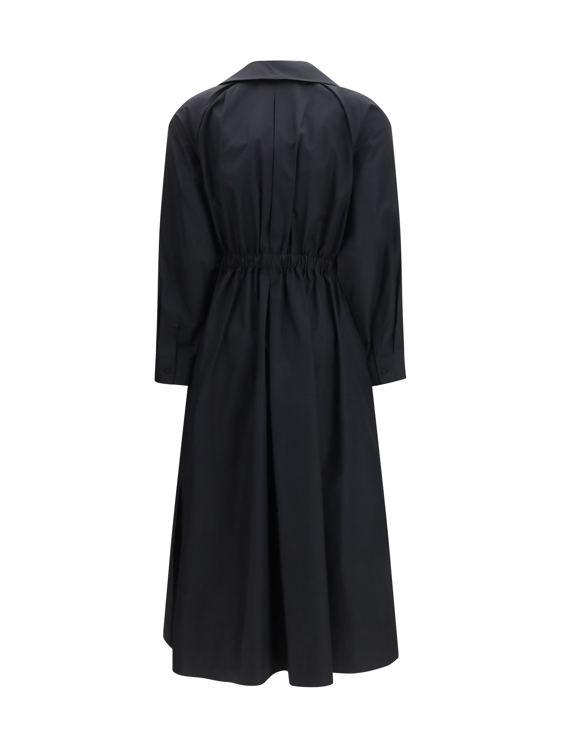 Max Mara Women Pedaggi Midi Dress In Cotton Poplin MAX MARA