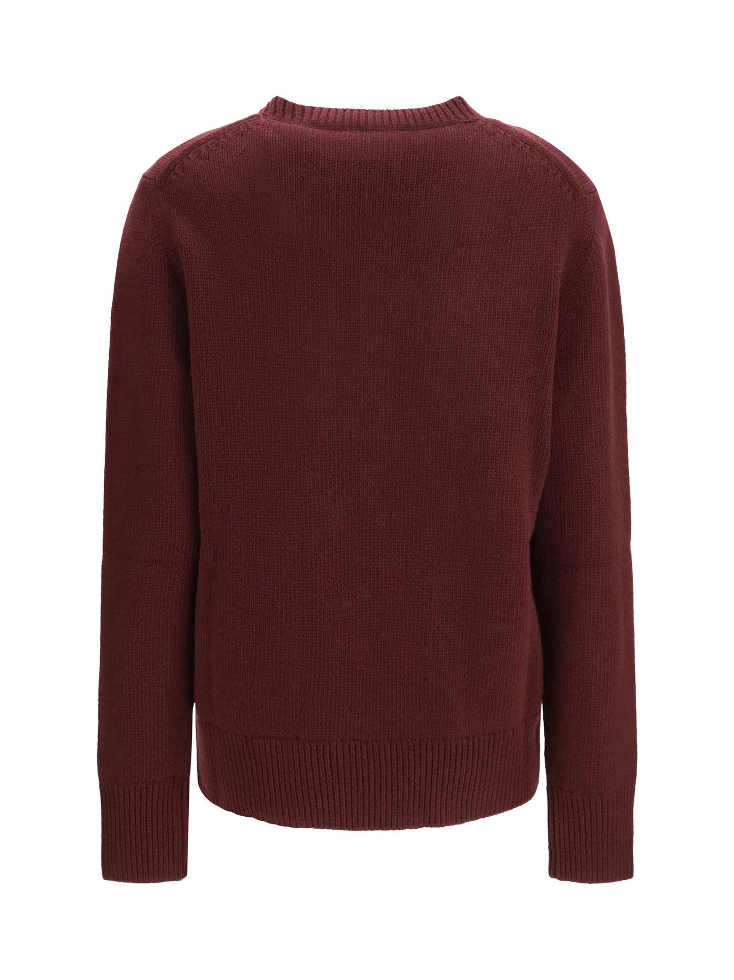 Burberry Women Cashmere And Wool Sweater With Knight Motif BURBERRY