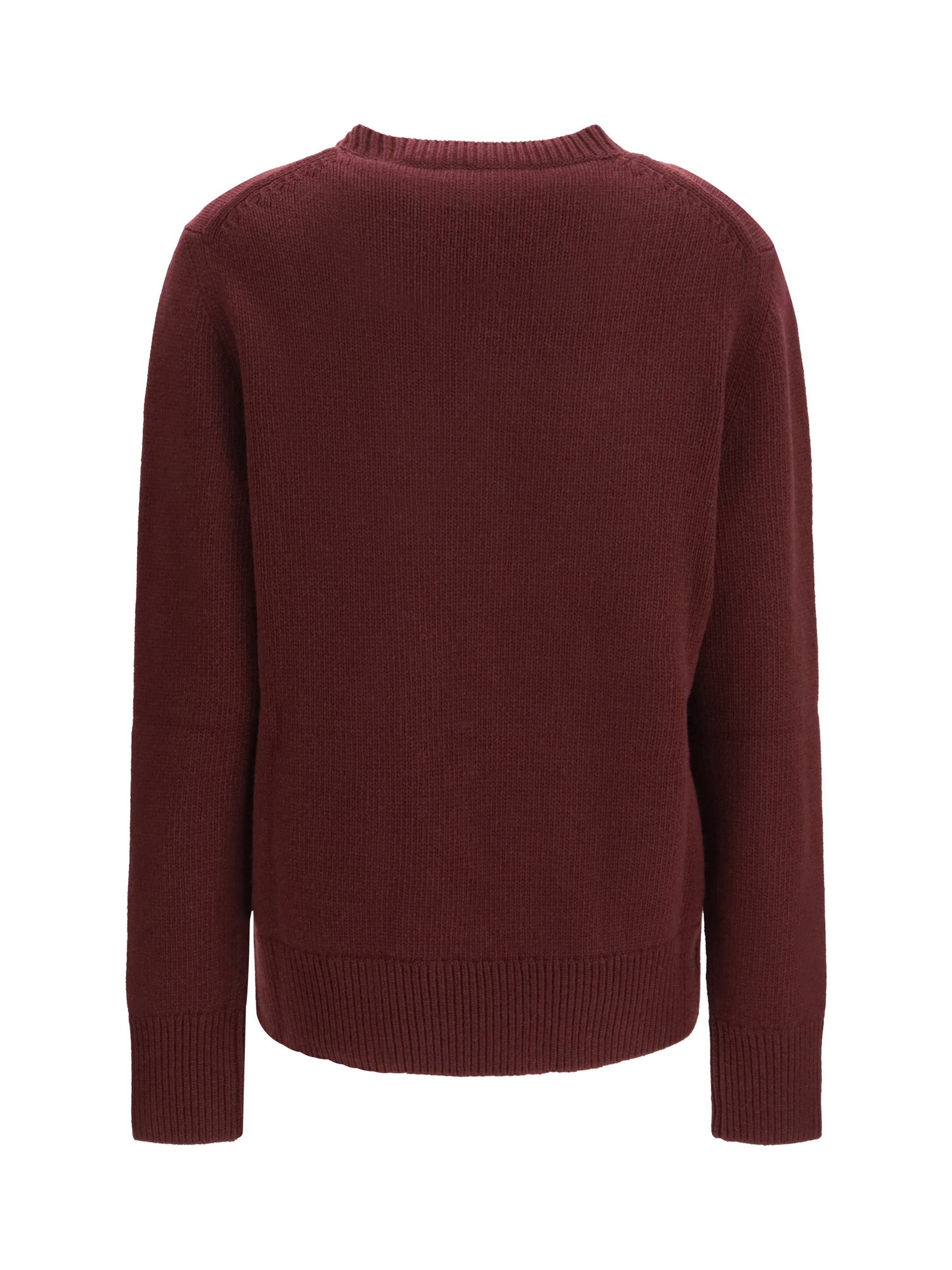 Burberry Women Cashmere And Wool Sweater With Knight Motif BURBERRY