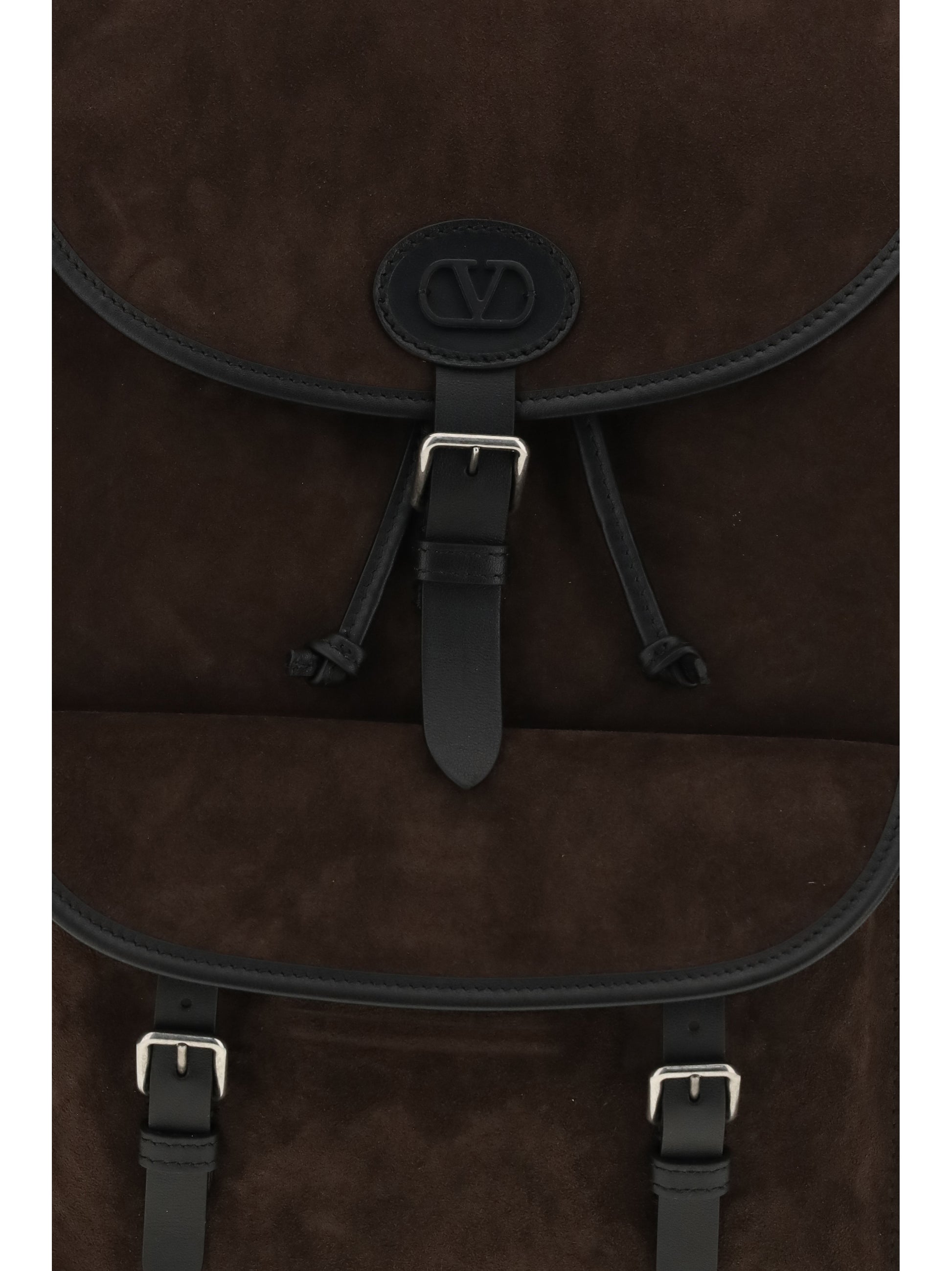Valentino Garavani Men Antibes Backpack In Suede VALENTINO GARAVANI