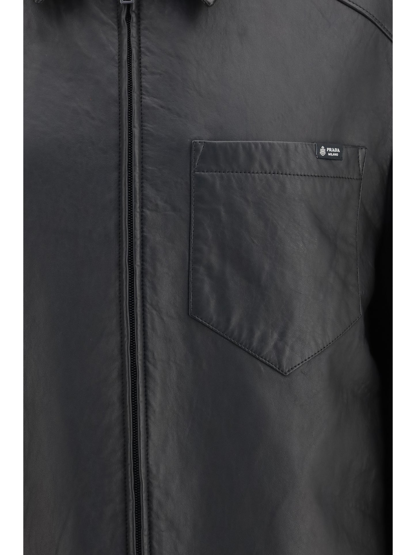 Prada Men Nappa Leather Jacket PRADA