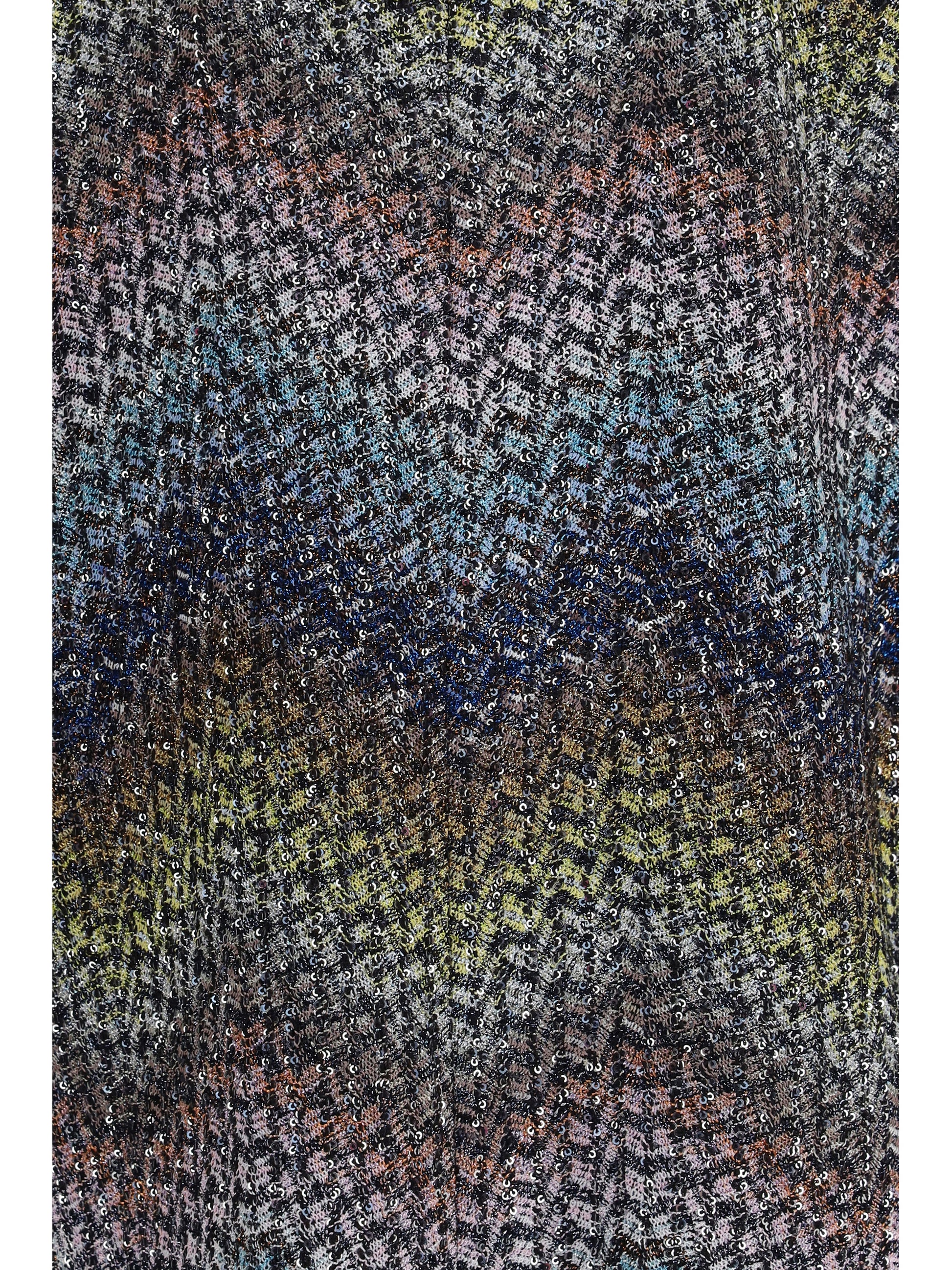 Missoni Women Single-Breasted Lamé Viscose Blazer MISSONI