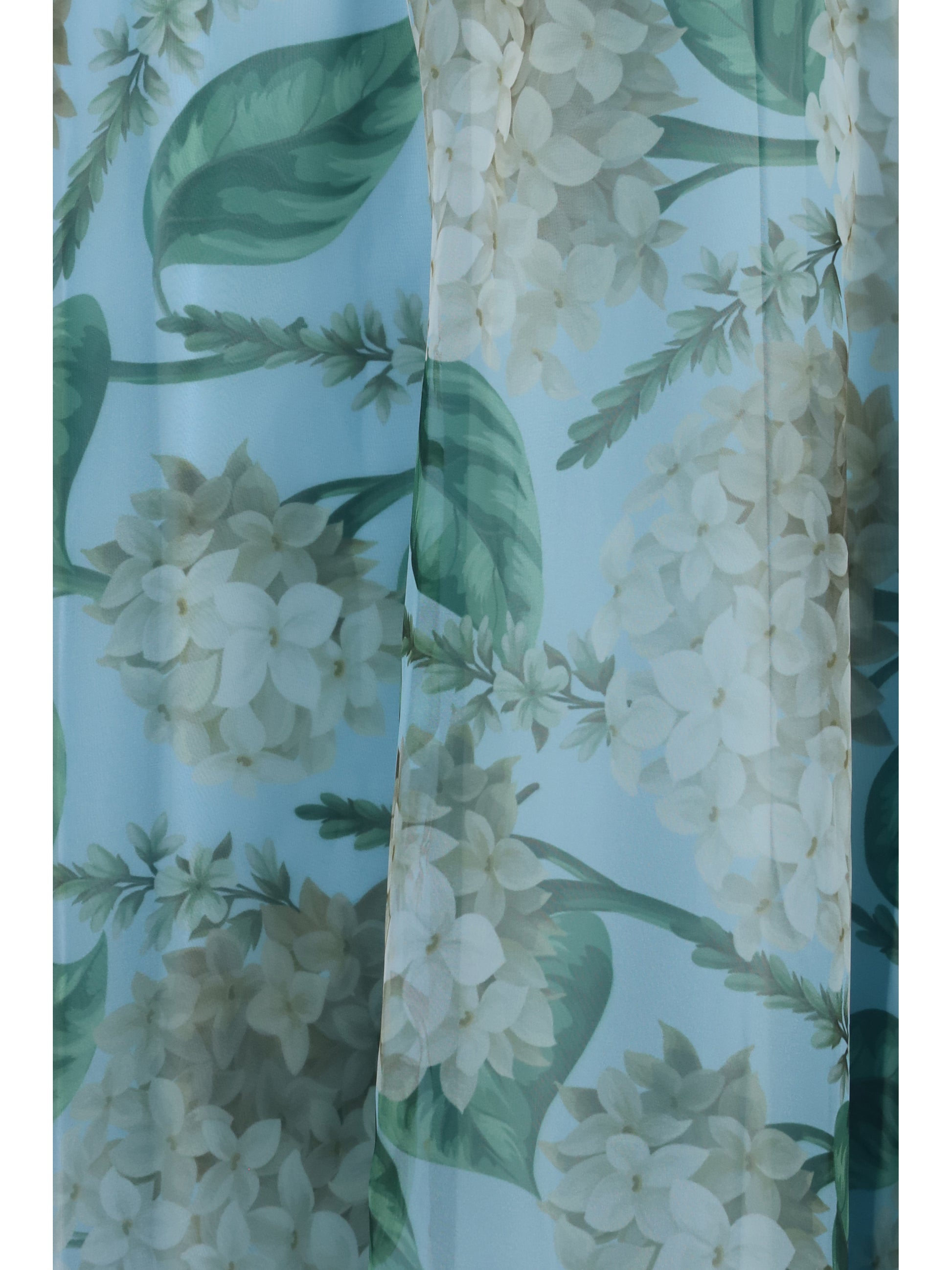 Nissa Women Printed Organza Dress NISSA