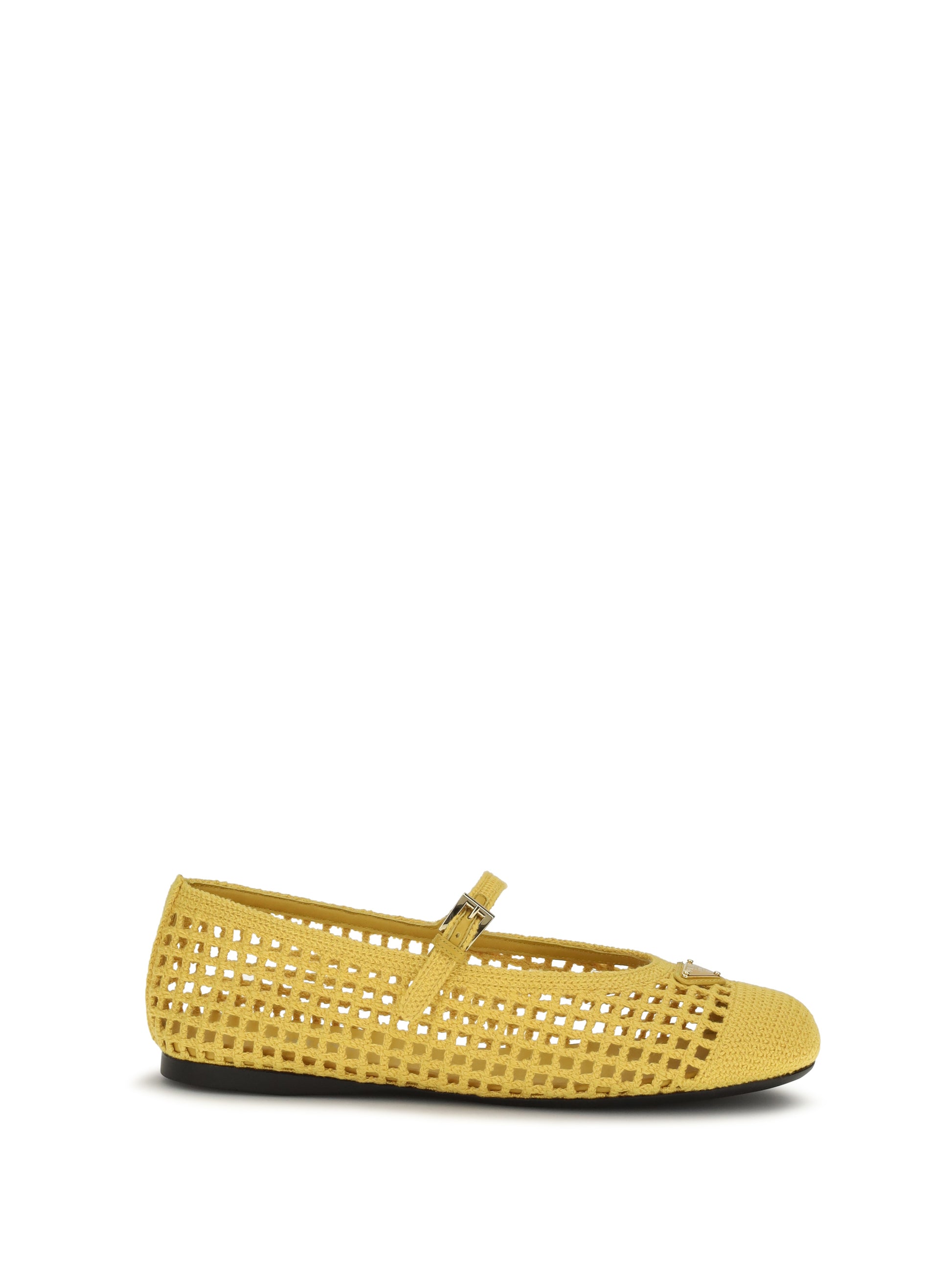 Prada Women Crochet Ballerinas PRADA
