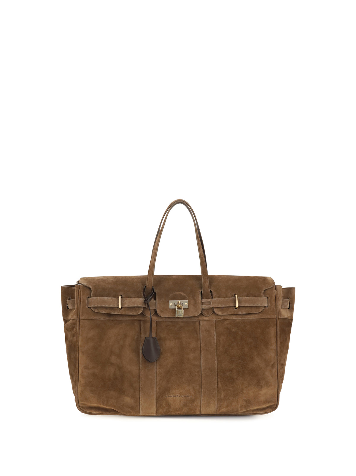 Brunello Cucinelli Women Explorer Suede Travel Bag BRUNELLO CUCINELLI