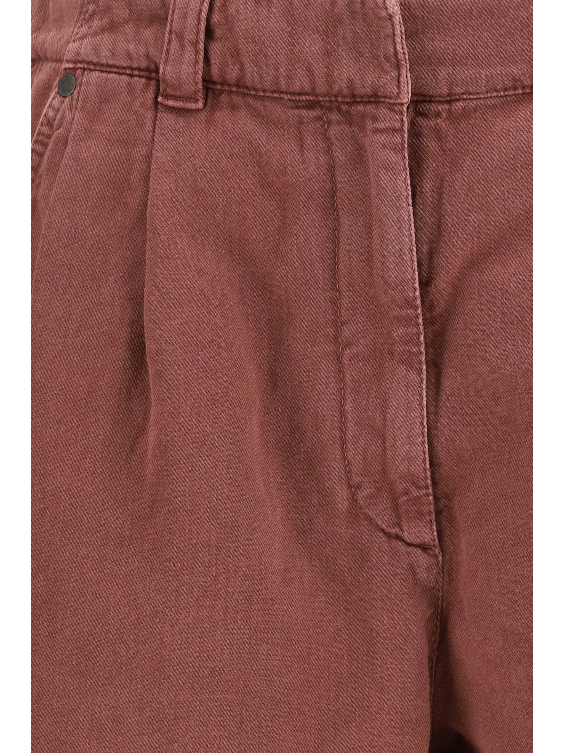 Brunello Cucinelli Women Linen Shorts BRUNELLO CUCINELLI