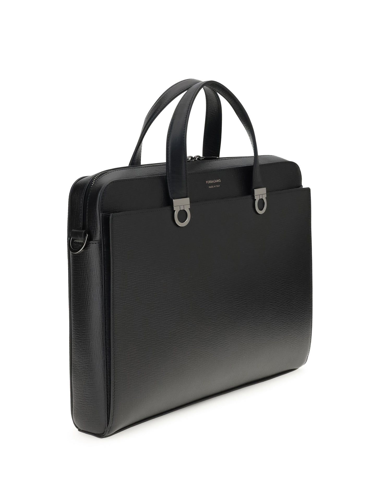 Ferragamo Men Gancini Business Handbag FERRAGAMO
